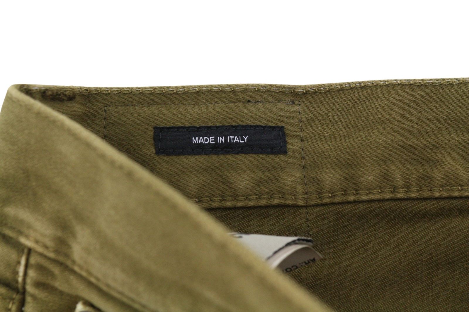 R13 BOYFRIEND 28 Olive Moleskin Zip Fly FW25 Jeans 87211 Size 28" / US 6 / IT 42 - 10 Thumbnail