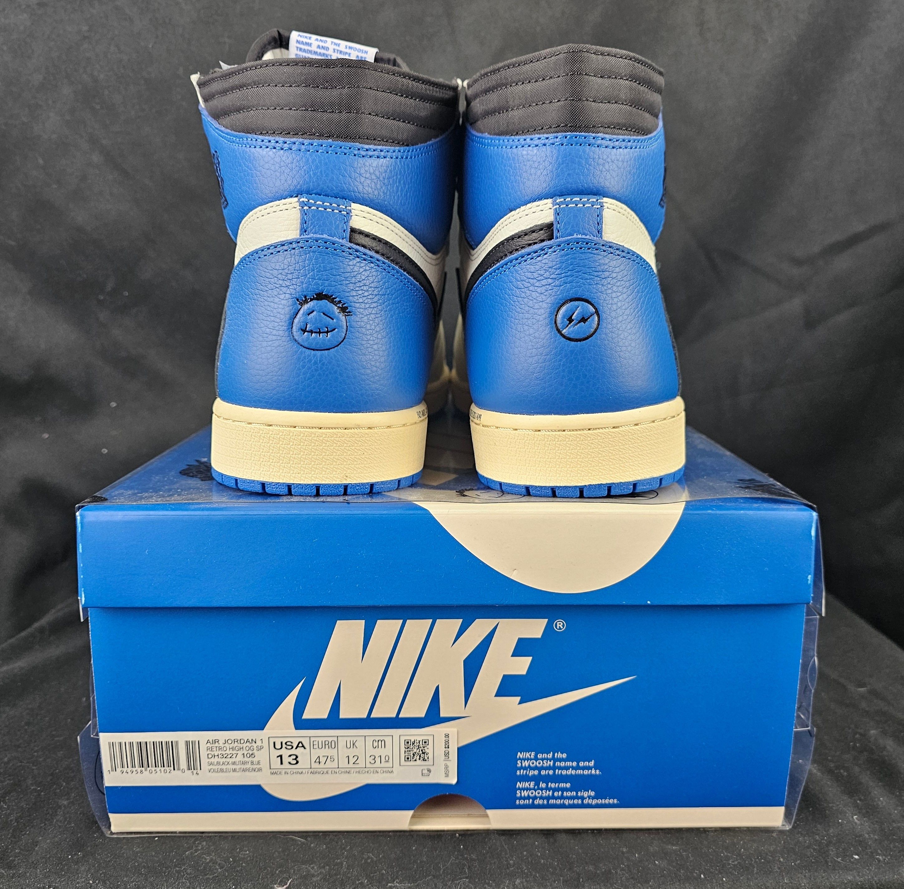 Fragment Design × Jordan Brand × Travis Scott Nike Jordan 1 High OG Fragment Design x Travis Scott Men's Size US 13 / EU 46 - 9 Thumbnail