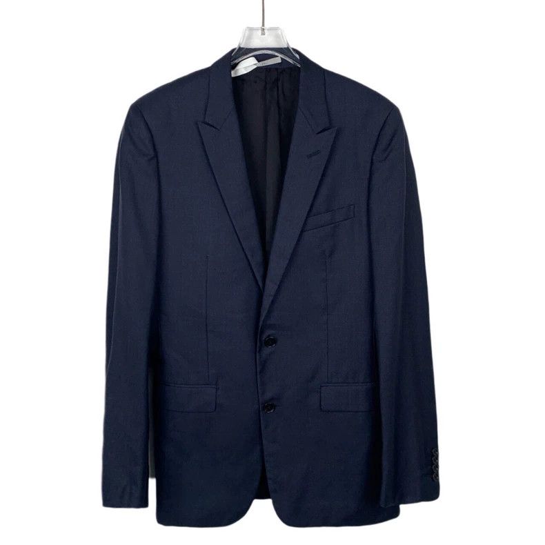 Dior Dior Blue lapel single-breasted wool western suit 2501-Next Size 48R - 1 Thumbnail