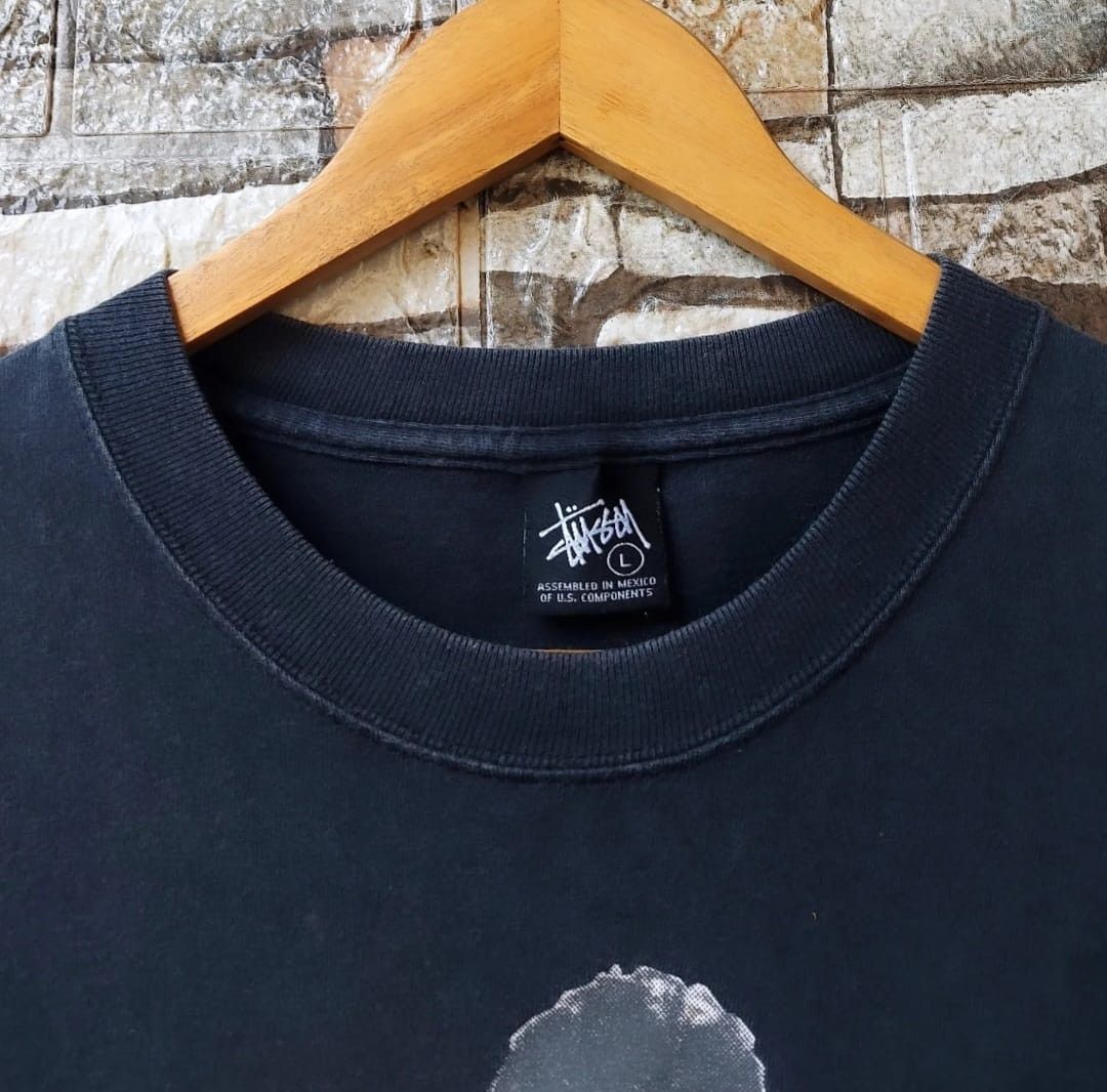 Stussy RARE🔥Vintage 90s STUSSY Tribe Big Boys Tshirt Size US L / EU 52-54 / 3 - 3 Thumbnail