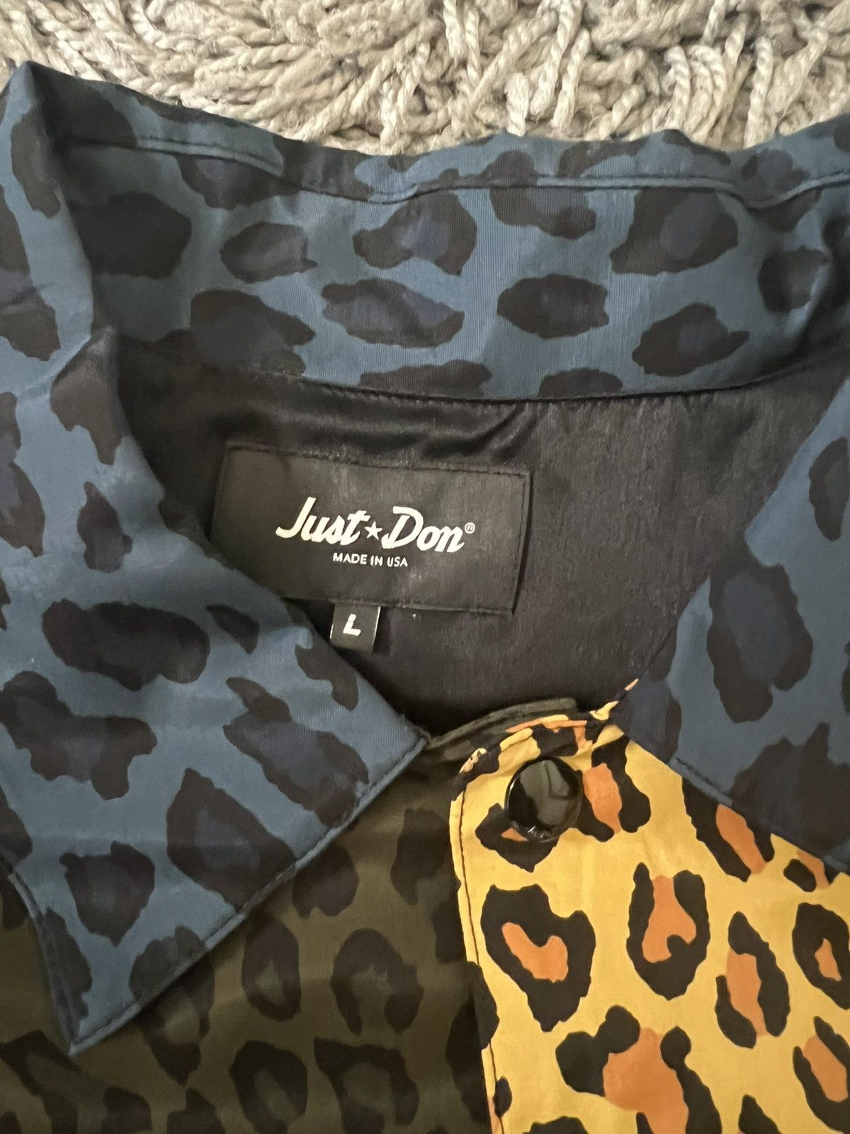 Just Don JUST DON JUNGLE BOWLING SHIRT Size US L / EU 52-54 / 3 - 6 Thumbnail