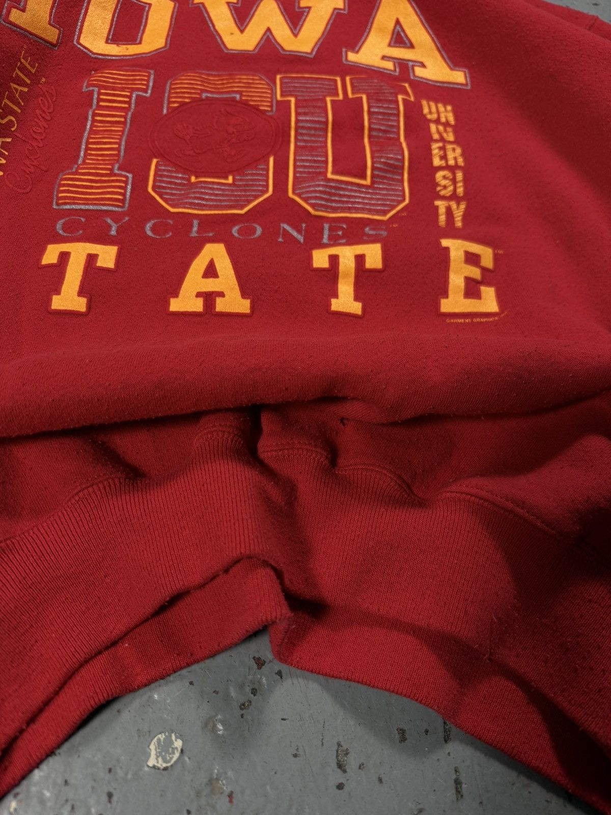 Other Vintage Iowa State Santee Sweats Usa Made College Sweater Size US XL / EU 56 / 4 - 5 Thumbnail
