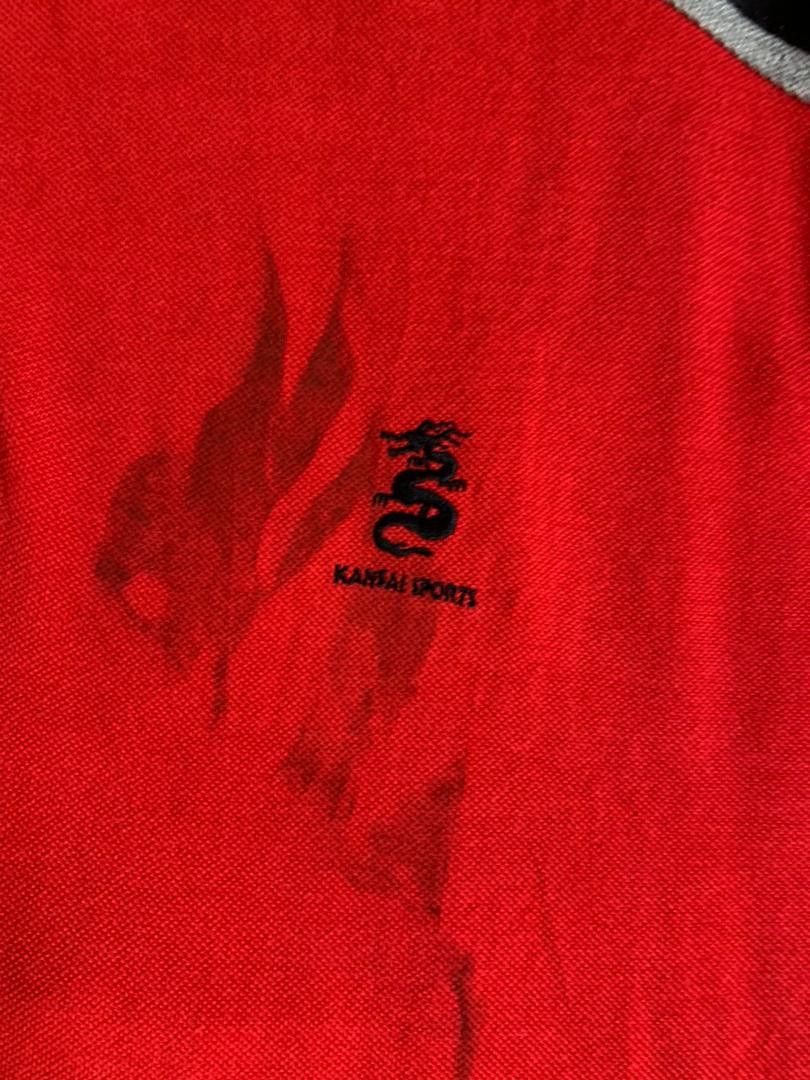 Kansai Yamamoto P1-10 Kansai Sports Embroidery Dragon polo Shirt Size US L / EU 52-54 / 3 - 10 Thumbnail