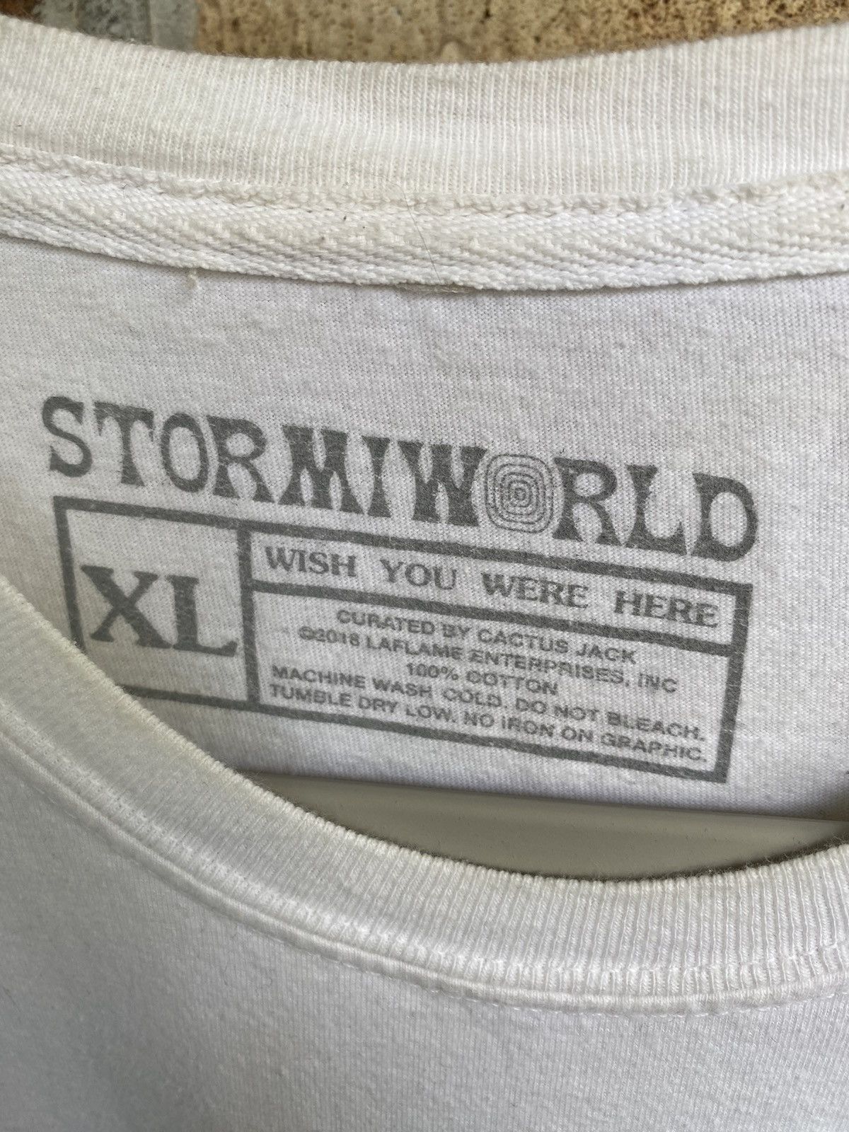 Travis Scott Stormi 1 Tee Size US XL / EU 56 / 4 - 3 Thumbnail