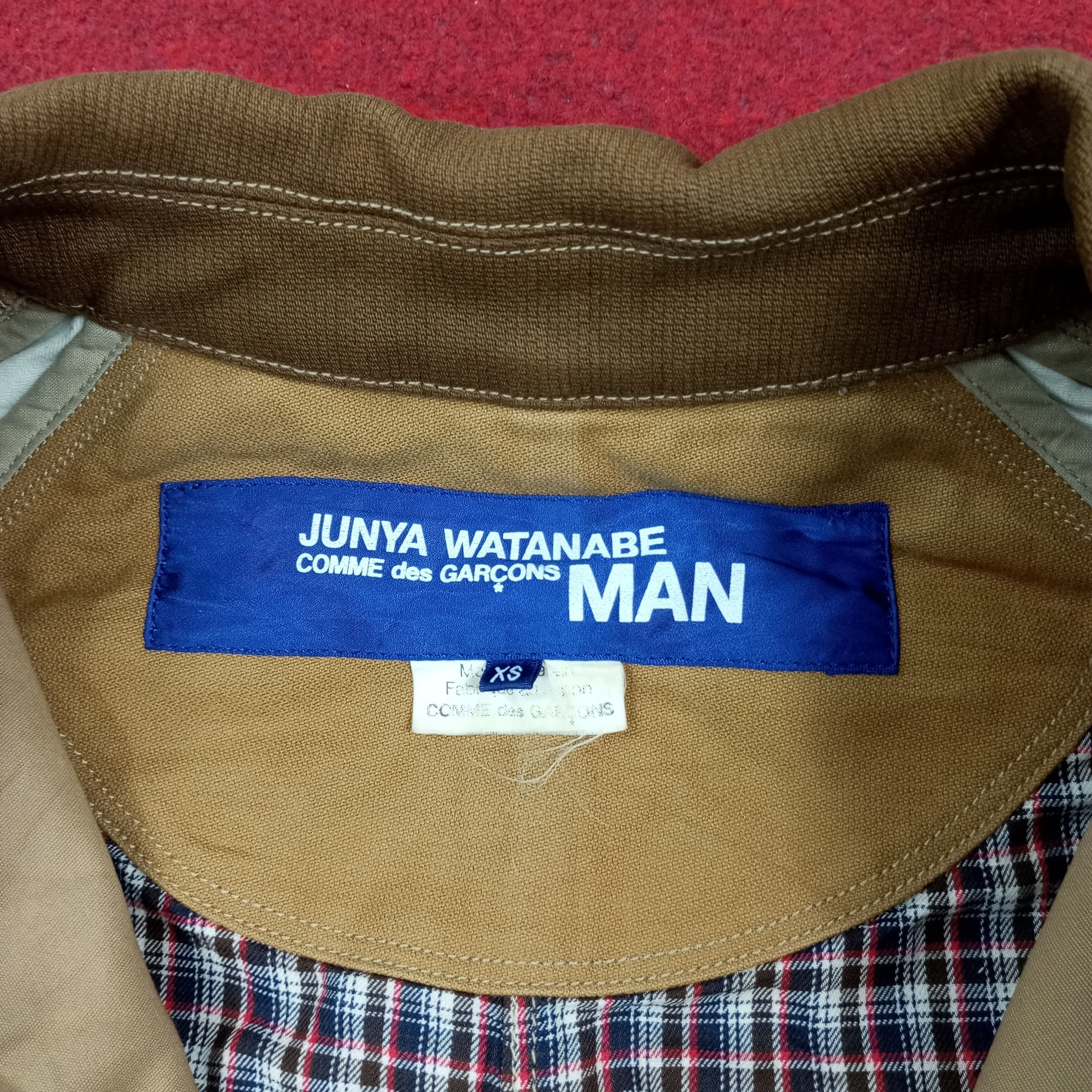 Comme des Garcons × Junya Watanabe × Vintage Comme Des Garcons Junya Watanabe Fashion Designer Jacket Size US XS / EU 42 / 0 - 8 Thumbnail