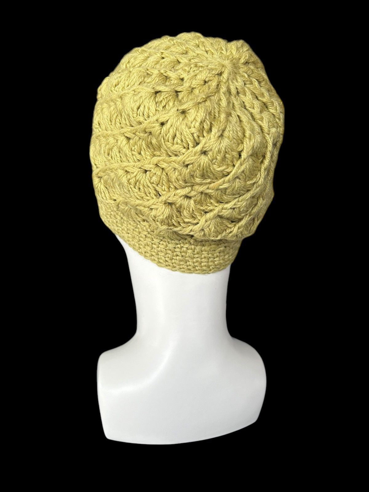 Japanese Brand × Kapital × Vintage Crochet Knitted Handmade Beanie Hats ☠️☠️ Size ONE SIZE - 3 Thumbnail
