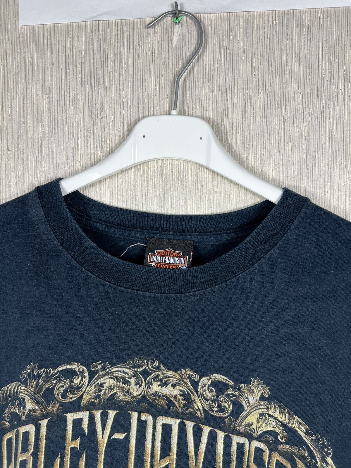 Harley Davidson Vintage Harley-Davidson y2k central logo skull tee t-shirt Size US XL / EU 56 / 4 - 7 Thumbnail