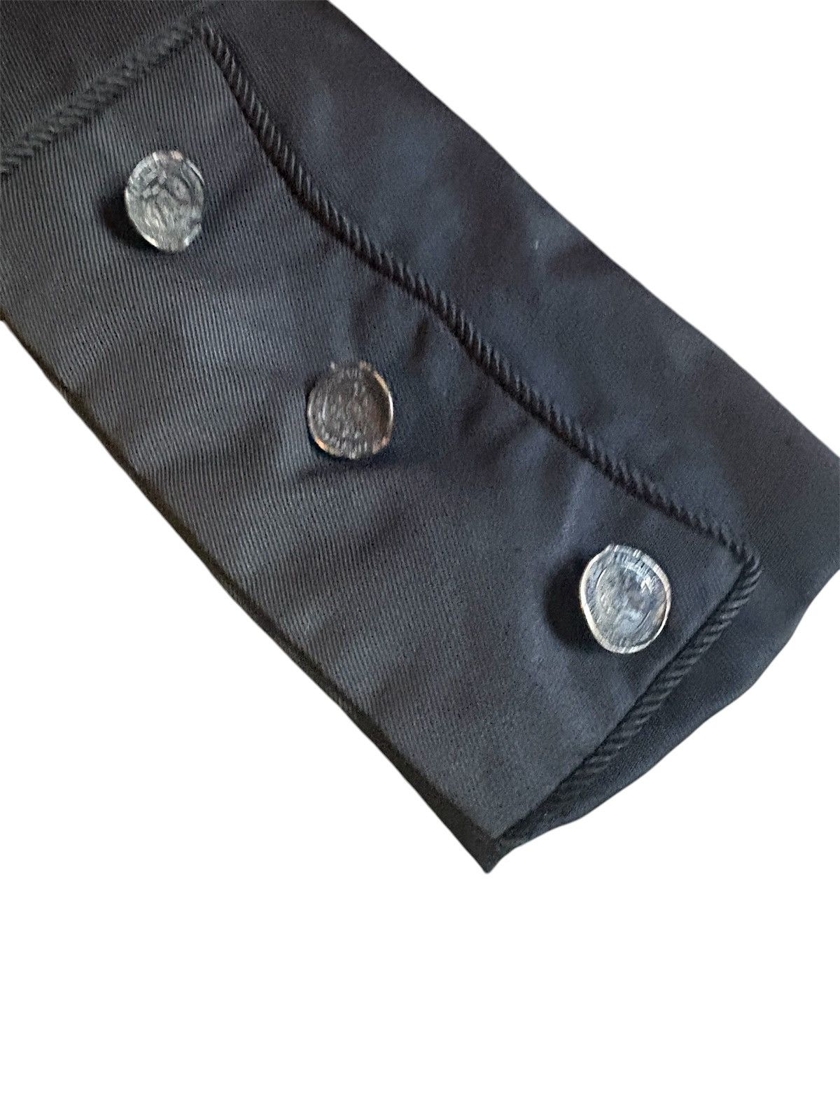 Undercover ARCHIVE Undercoverism "For Rebels" Waxed Distressed Blazer Size US L / EU 52-54 / 3 - 3 Thumbnail