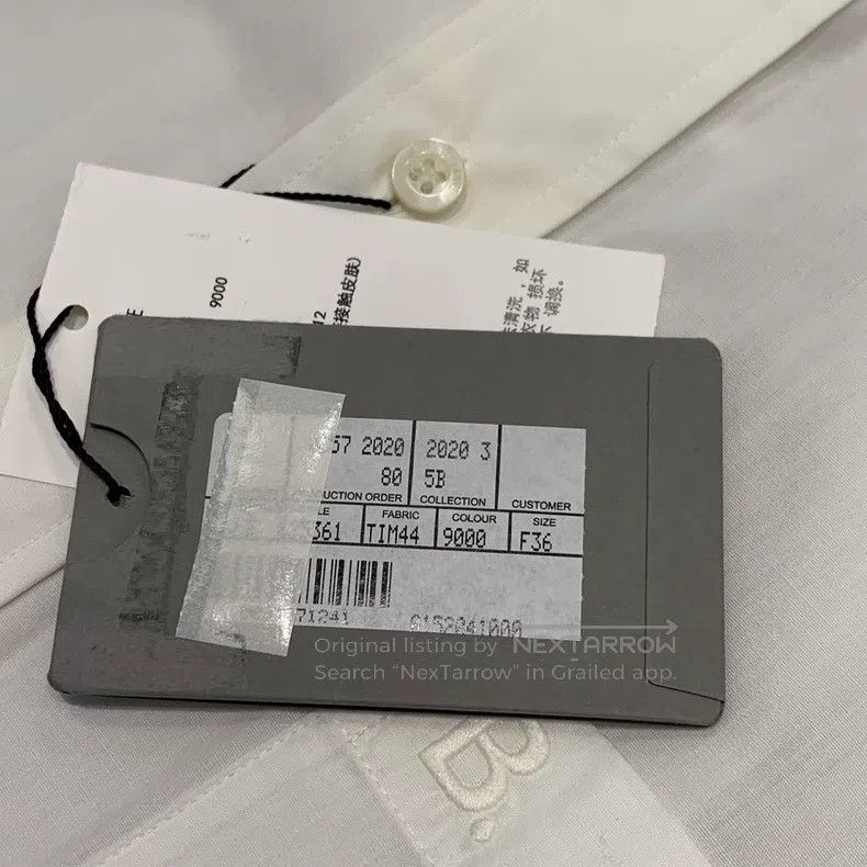 Balenciaga Balenciaga White Shirt Size 36 Size XS / US 0-2 / IT 36-38 - 9 Thumbnail