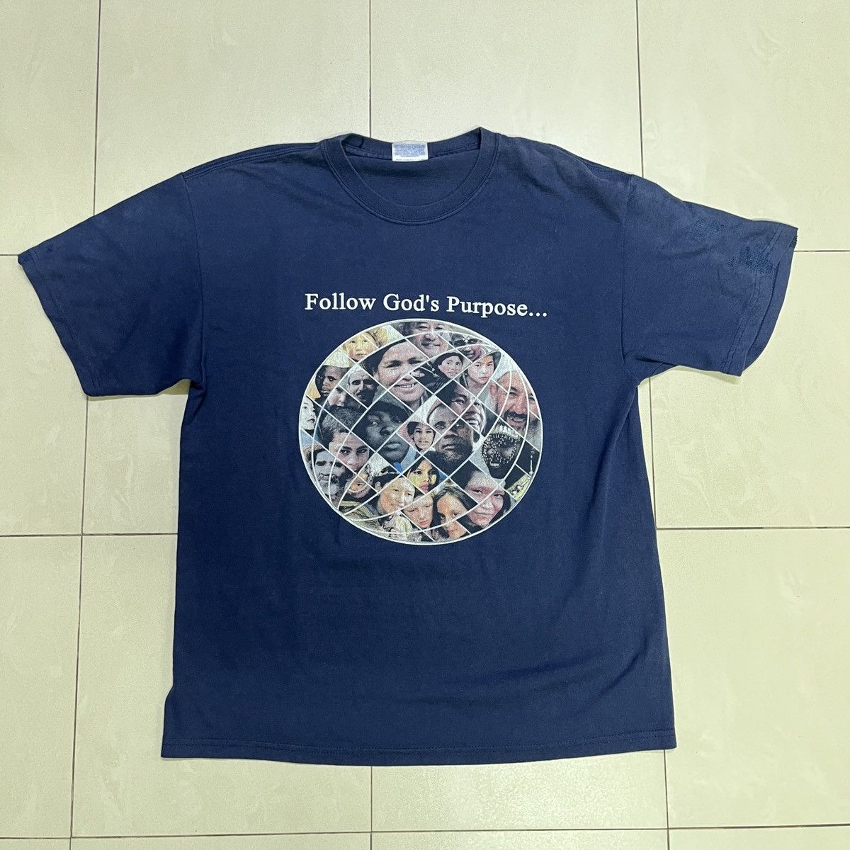 Arts & Science Vintage World Religion Print T Shirt Size US S / EU 44-46 / 1 - 3 Thumbnail