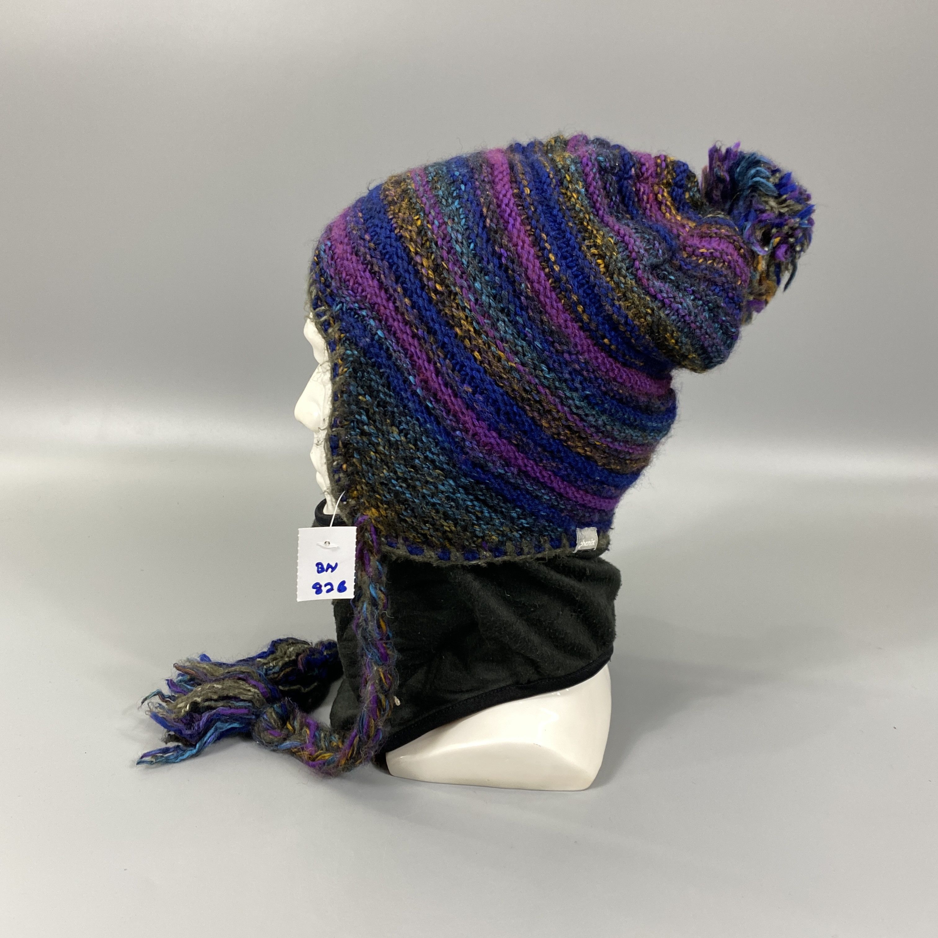 Phenix Phenix Earflap Multicolour Beanie Hats -BN826 Size ONE SIZE - 1 Thumbnail