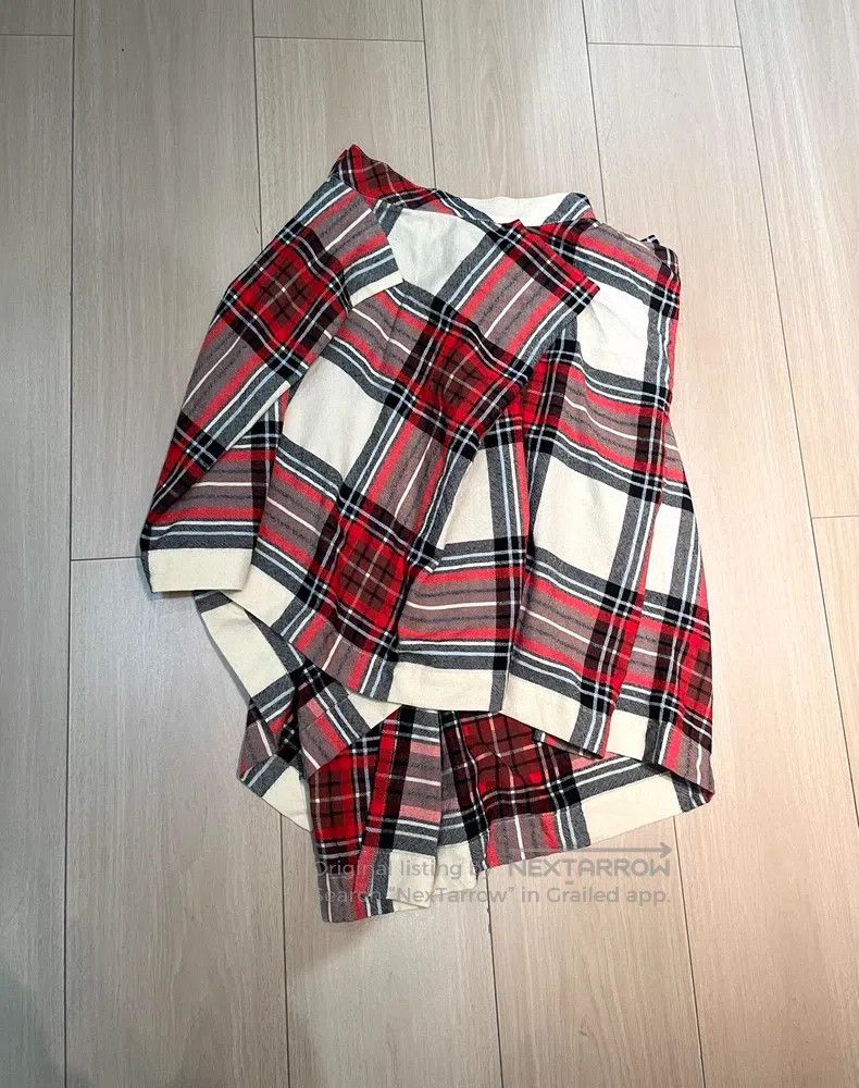 Vivienne Westwood Vivienne Westwood Scotch Plaid Irregular Woolen Skirt Size 28" / US 6 / IT 42 - 5 Thumbnail
