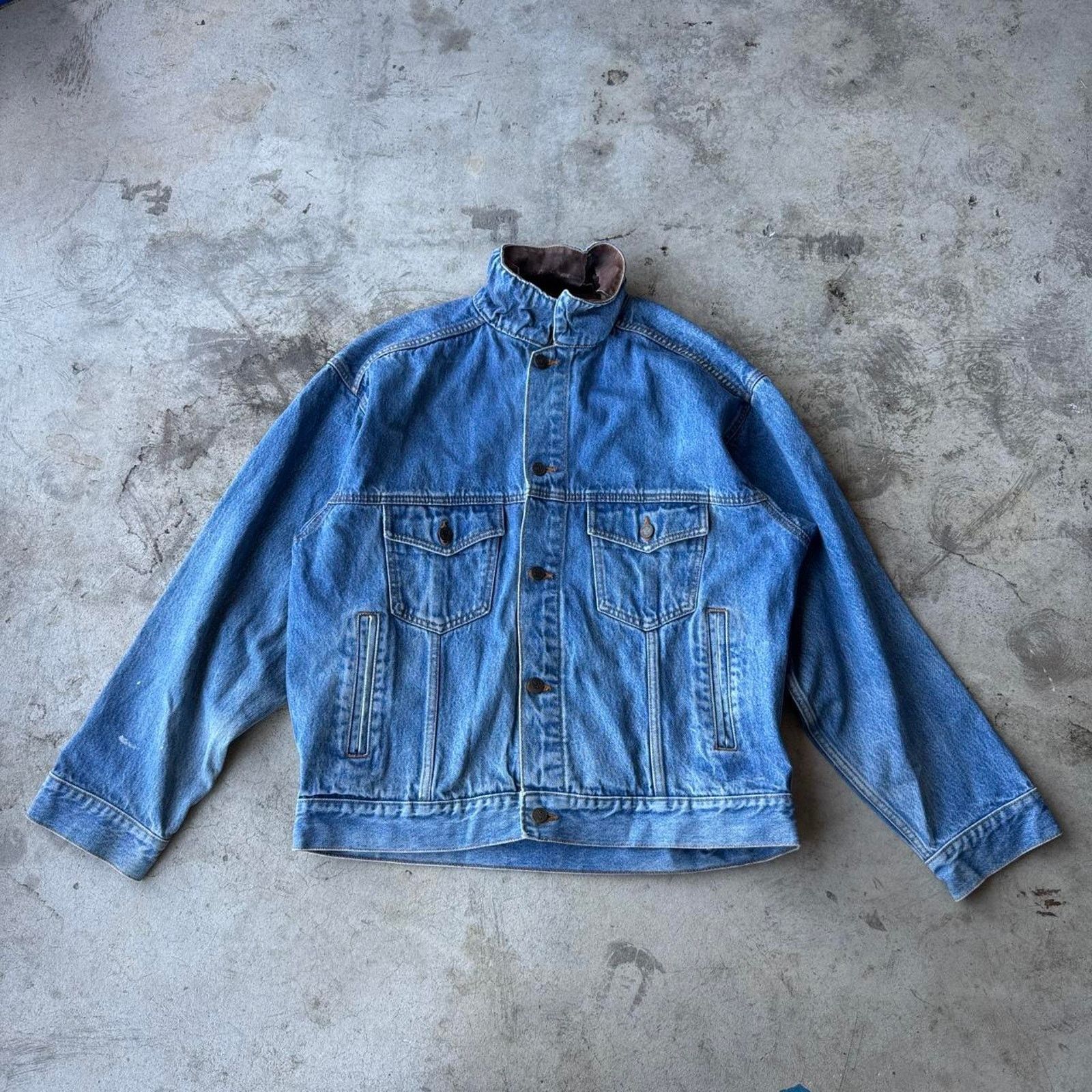 Marlboro Vintage 80s marlboro country store denim jean jacket Size US L / EU 52-54 / 3 - 1 Thumbnail