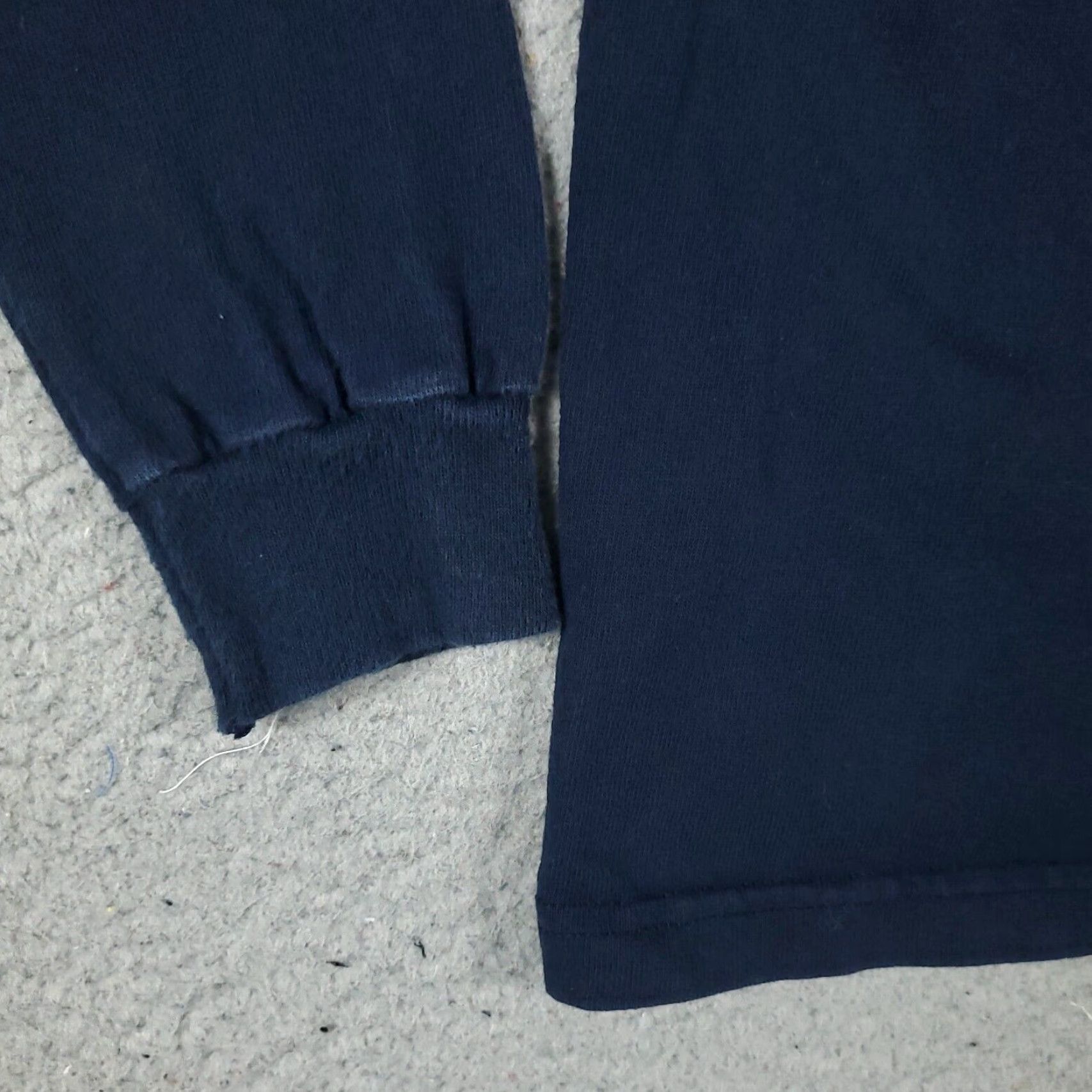 Vintage Simply Southern T-Shirt Womens Small Navy Blue Long Sleeve Casual Crew Neck Size S / US 4 / IT 40 - 4 Thumbnail