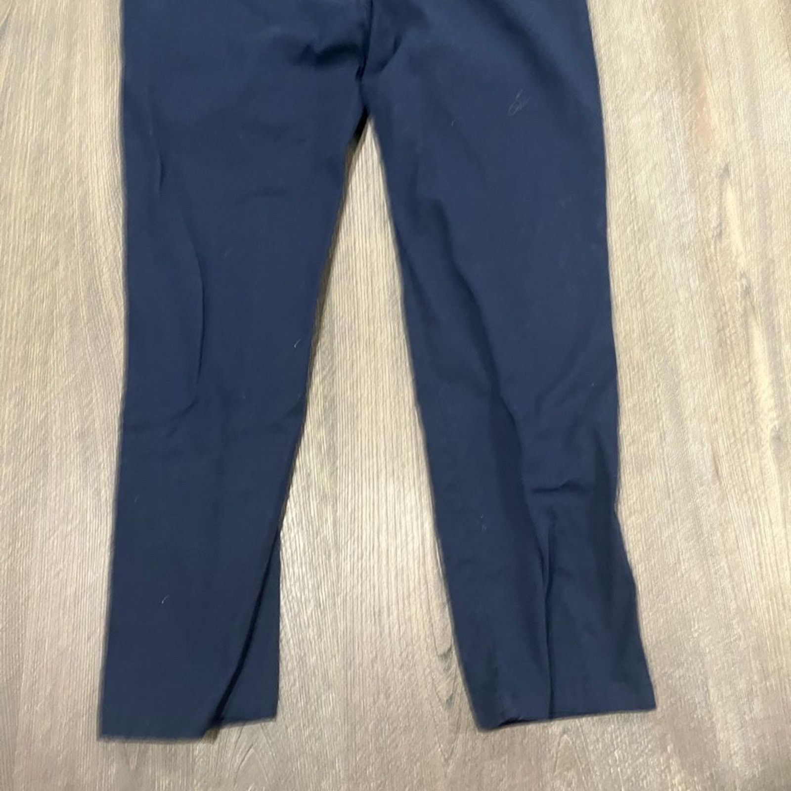 Vintage English Laundry Navy Slim Leg Trouser Dress Pants Size 34x30 Size US 34 / EU 50 - 9 Thumbnail