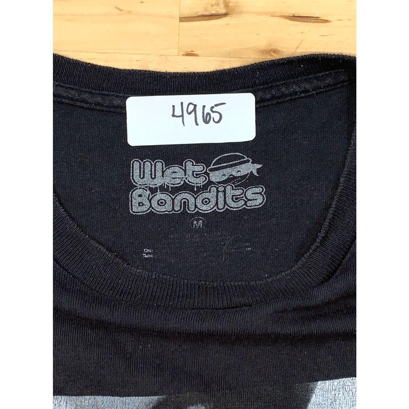 Vintage VINTAGE Wet Bandits Donut T Shirt Black Short Sleeve Men M Size US M / EU 48-50 / 2 - 4 Thumbnail