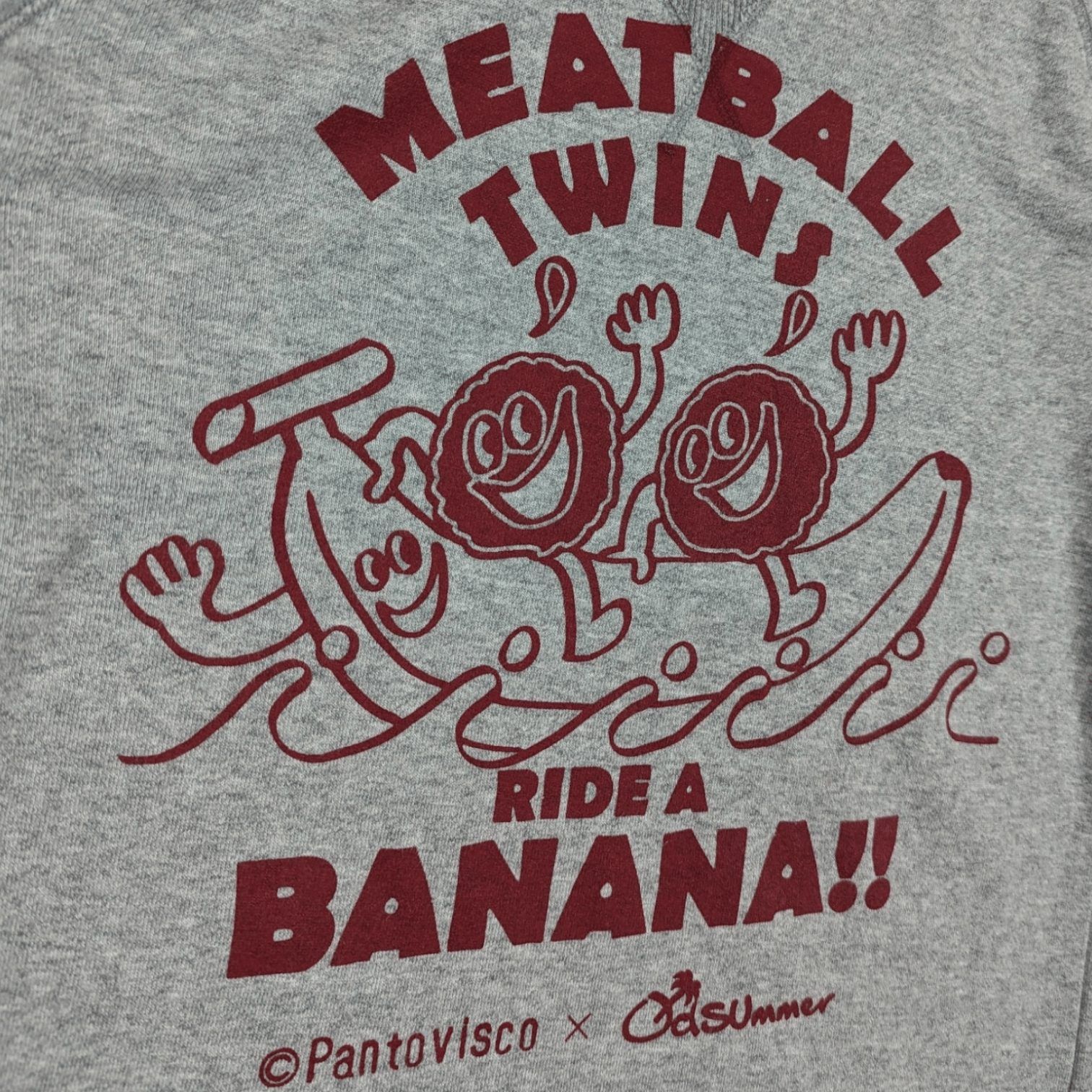 Japanese Brand Japan OLD SUMMER Meatball Banana Jumper Sweatshirt Size S / US 4 / IT 40 - 6 Thumbnail