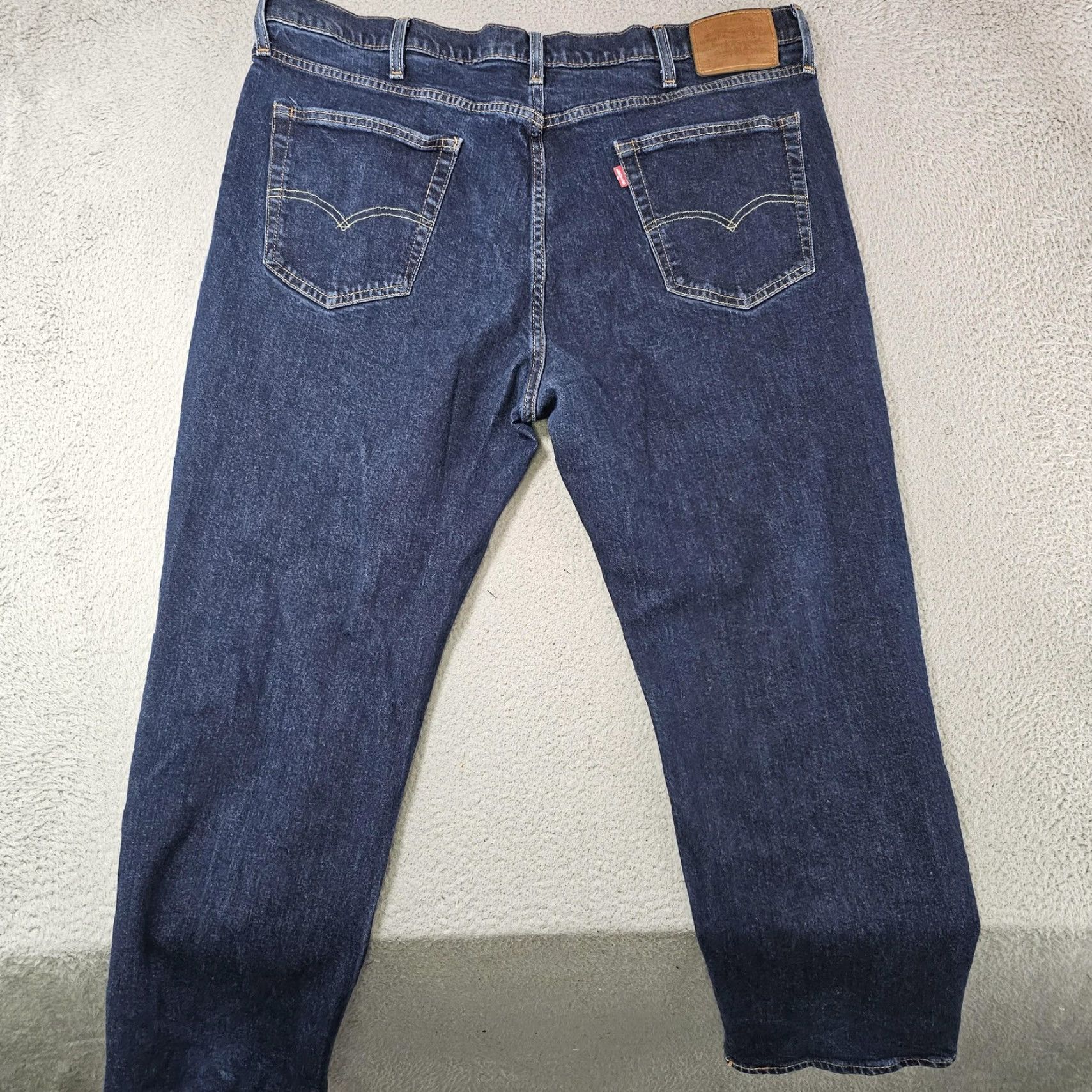 Levi's Levi's Jeans 541 Mens 42x27 Blue Athletic Taper Fit Stretch Denim 5-Pocket Zip Fly High Rise Size US 42 / EU 58 - 6 Thumbnail