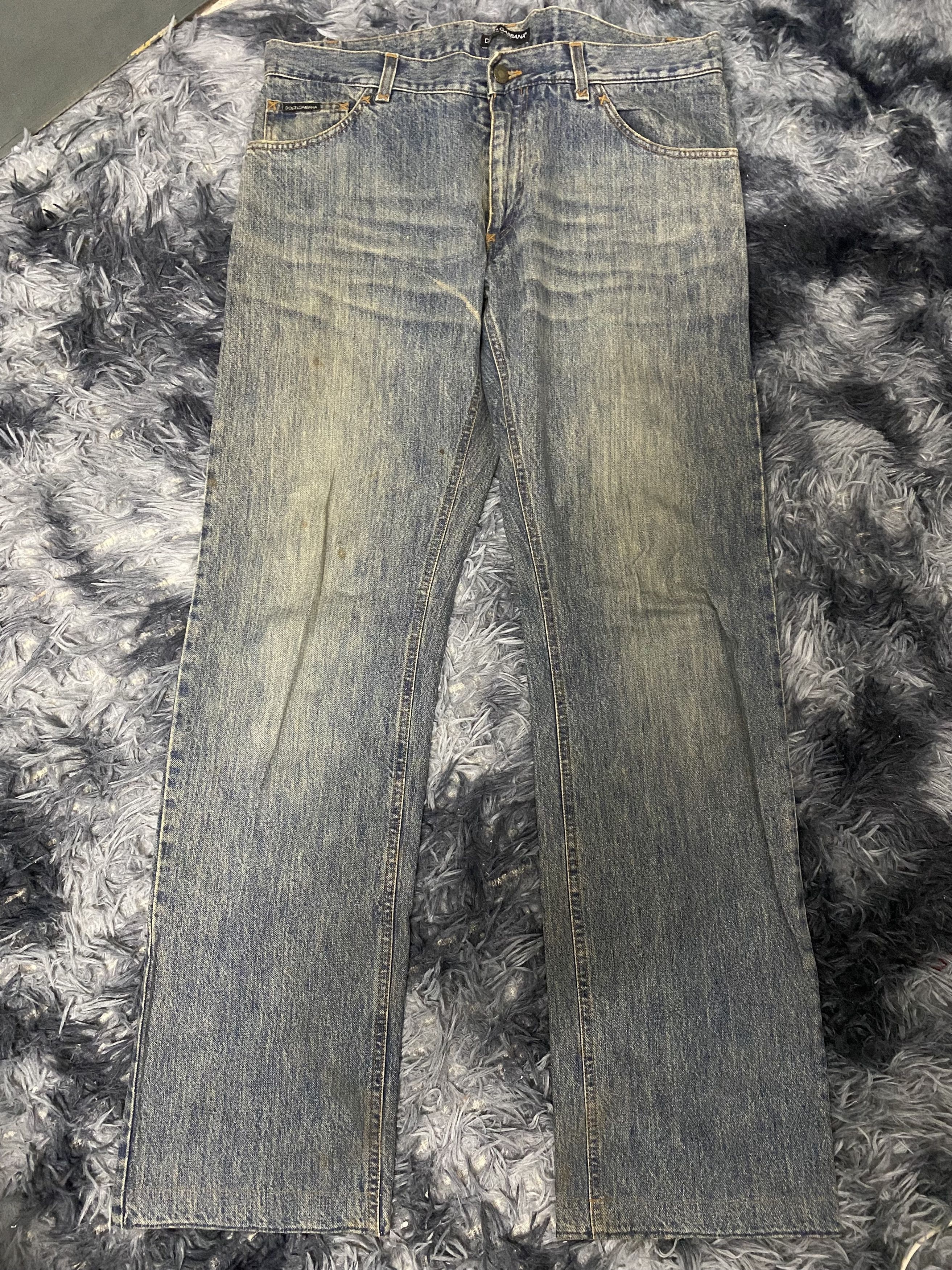 Dolce & Gabbana Vintage Dolce & Gabbana Classic Fit Jeans Size US 37 - 3 Thumbnail
