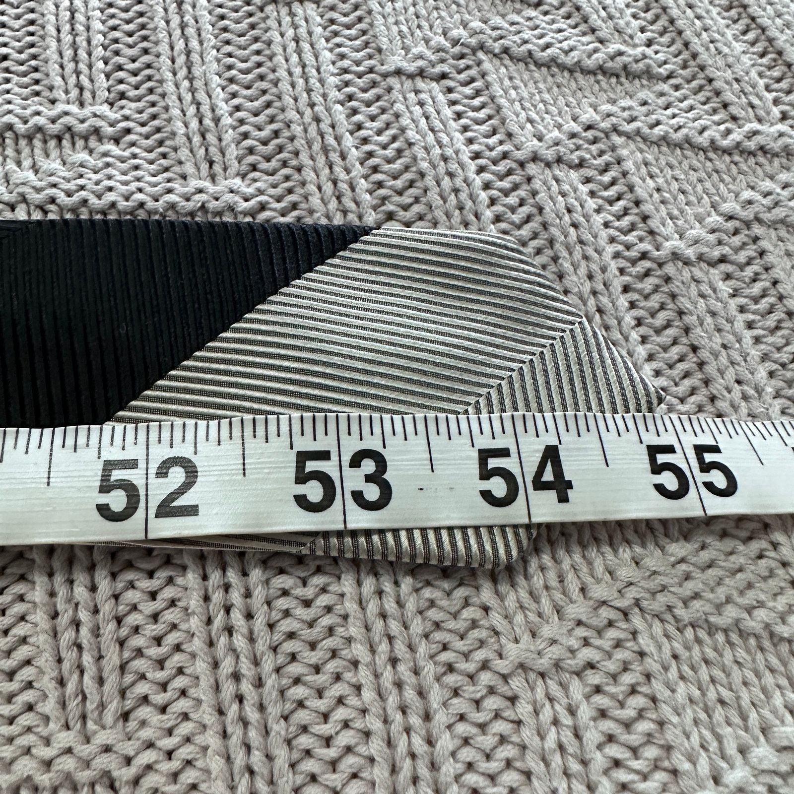 Vintage Vintage Ohrbach's black and gold skinny silk tie Size ONE SIZE - 4 Thumbnail