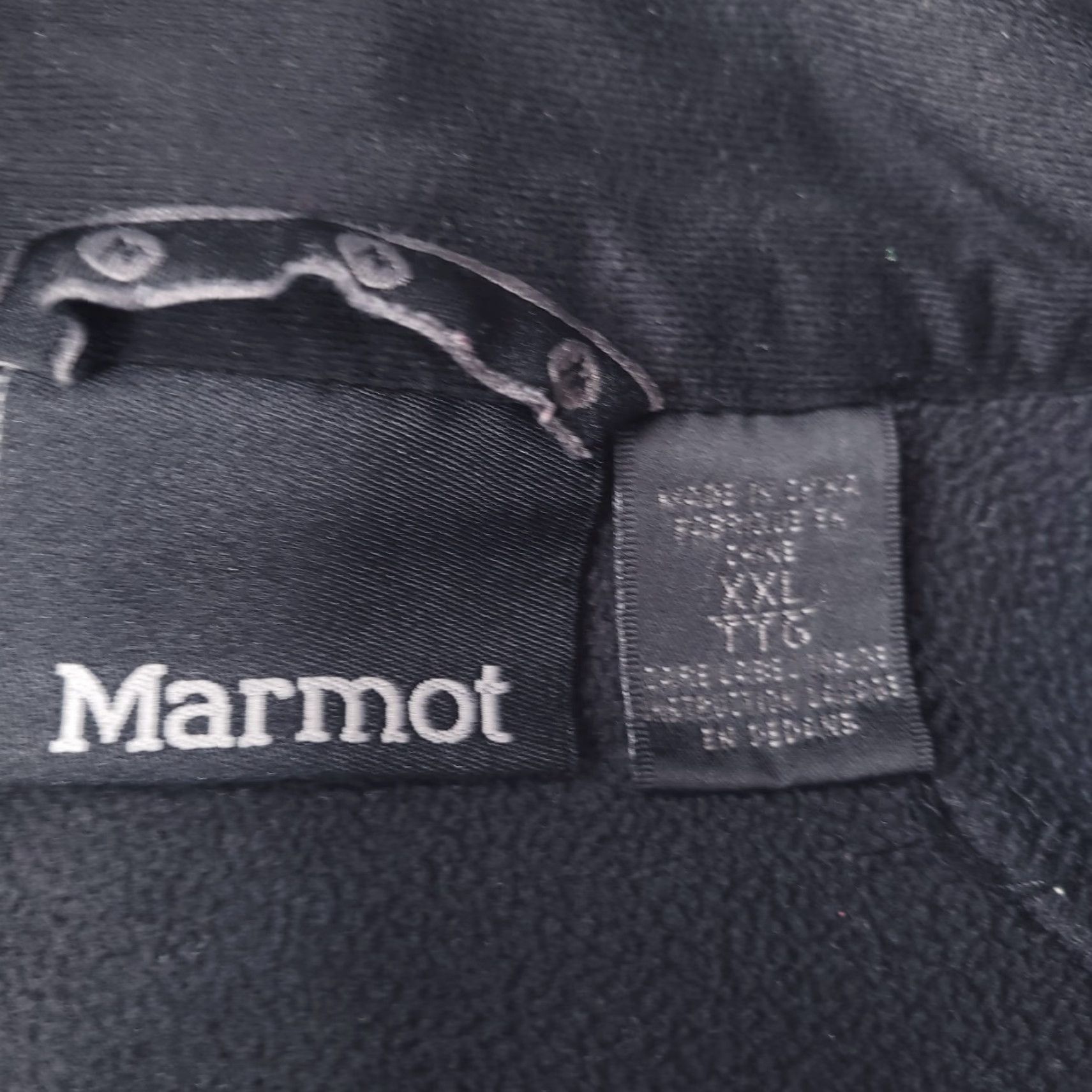 Marmot Marmot Jacket Mens XL Black Bomber Zip - BROKEN ZIPPER - Regular Size, Black, XL, Bomber Jacket, Men Size US XL / EU 56 / 4 - 4 Thumbnail