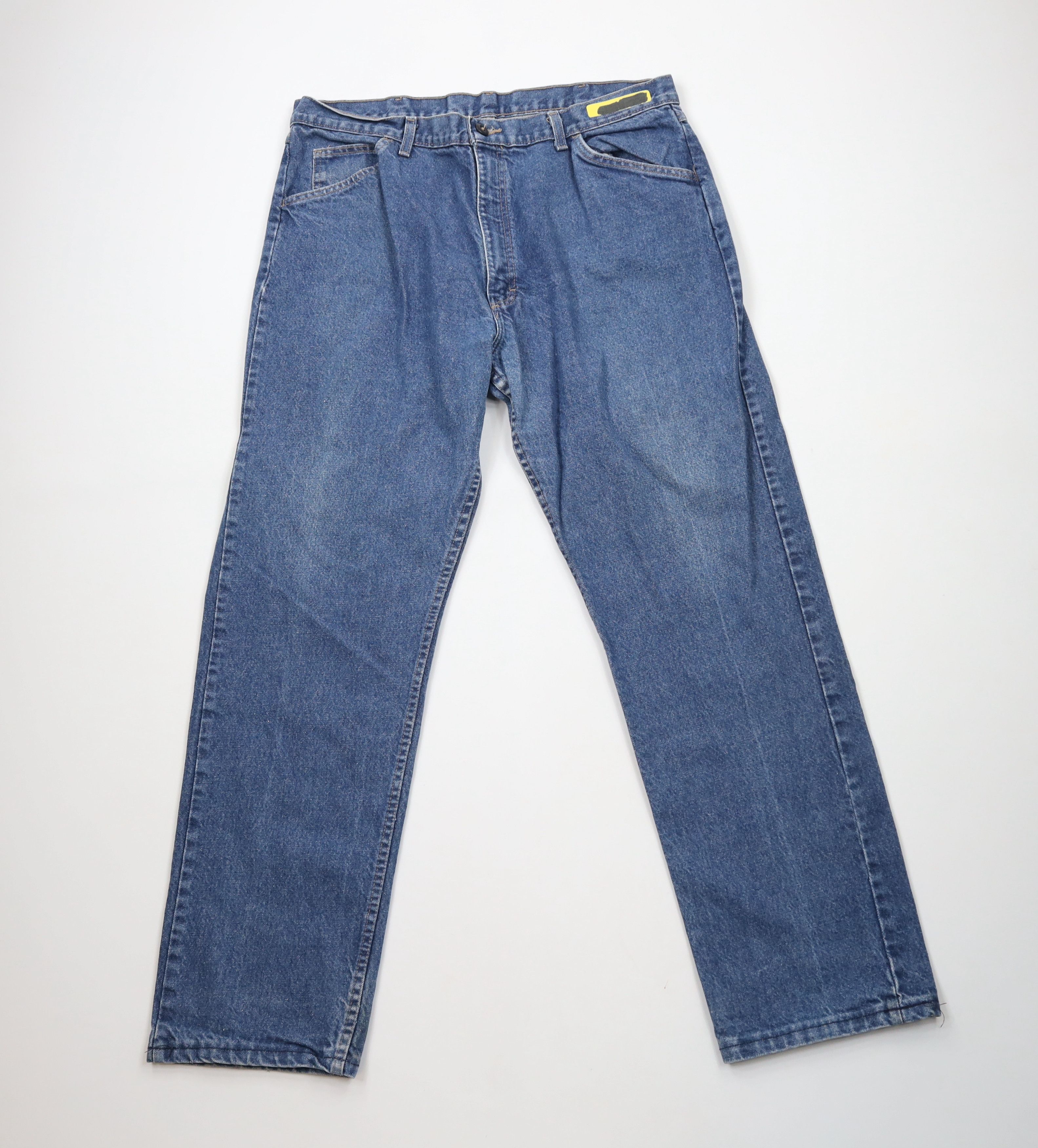 Vintage Vintage Bulwark FR Fire Flame Resistant Work Jeans Blue Size US 38 / EU 54 - 1 Thumbnail