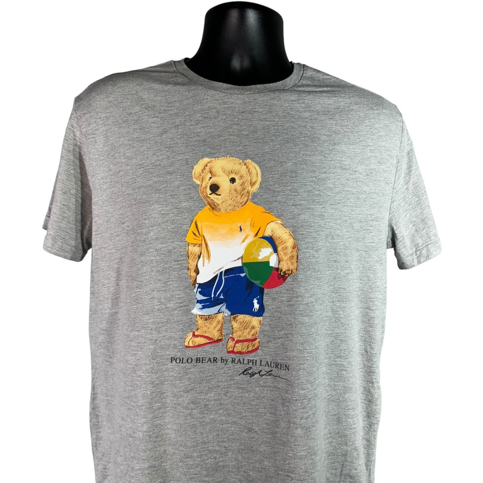 Polo Ralph Lauren Polo Ralph Lauren Beach Bear Tee Size US M / EU 48-50 / 2 - 2 Thumbnail
