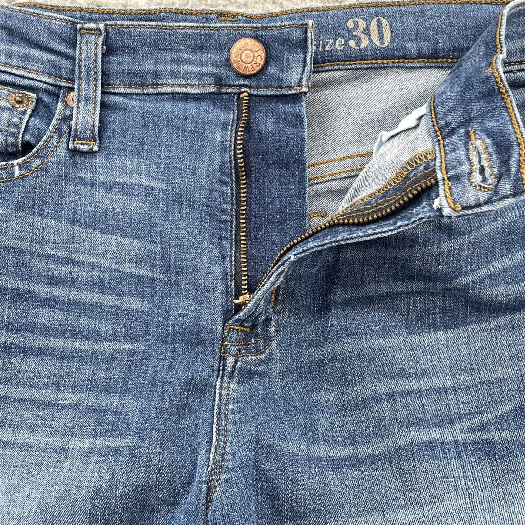 J.Crew J.Crew Jeans 30 Lookout High Rise Crop Slim Chic 90s Blue Womens Size 30" / US 8 / IT 44 - 7 Thumbnail