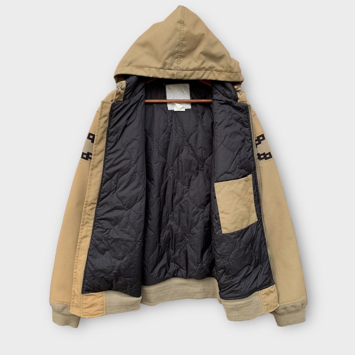 Stussy Canvas Thermolite Stussy Authentic Gear Hoodie Zipper Jacket Size US L / EU 52-54 / 3 - 7 Thumbnail