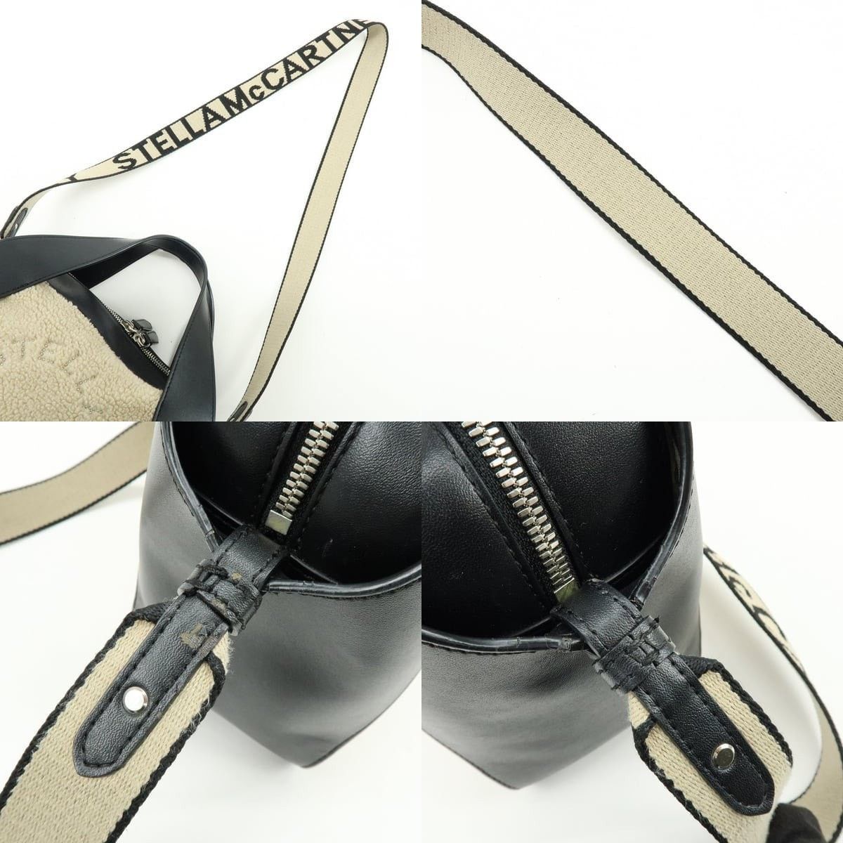 Stella McCartney Stella McCartney Alter Nappa Faux Shearling Shoulder Bag Size ONE SIZE - 4 Thumbnail