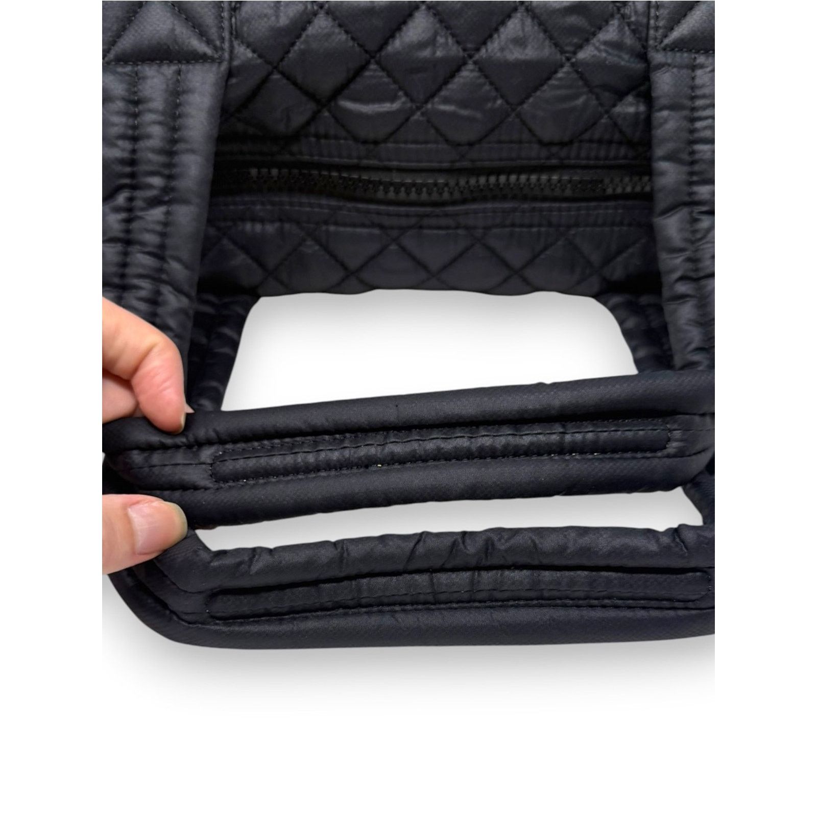 MZ Wallace MZ Wallace Sutton Black Zippered Travel Crossbody Bag Medium Size ONE SIZE - 8 Thumbnail