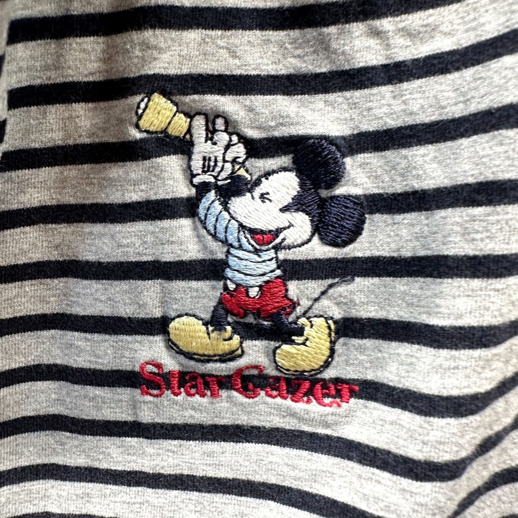 Mickey Unlimited VINTAGE Mickey Mouse Polo Shirt Womens Plus Size 18W Gray 90s Ladies Size XXL / US 16-18 / IT 52-54 - 3 Thumbnail