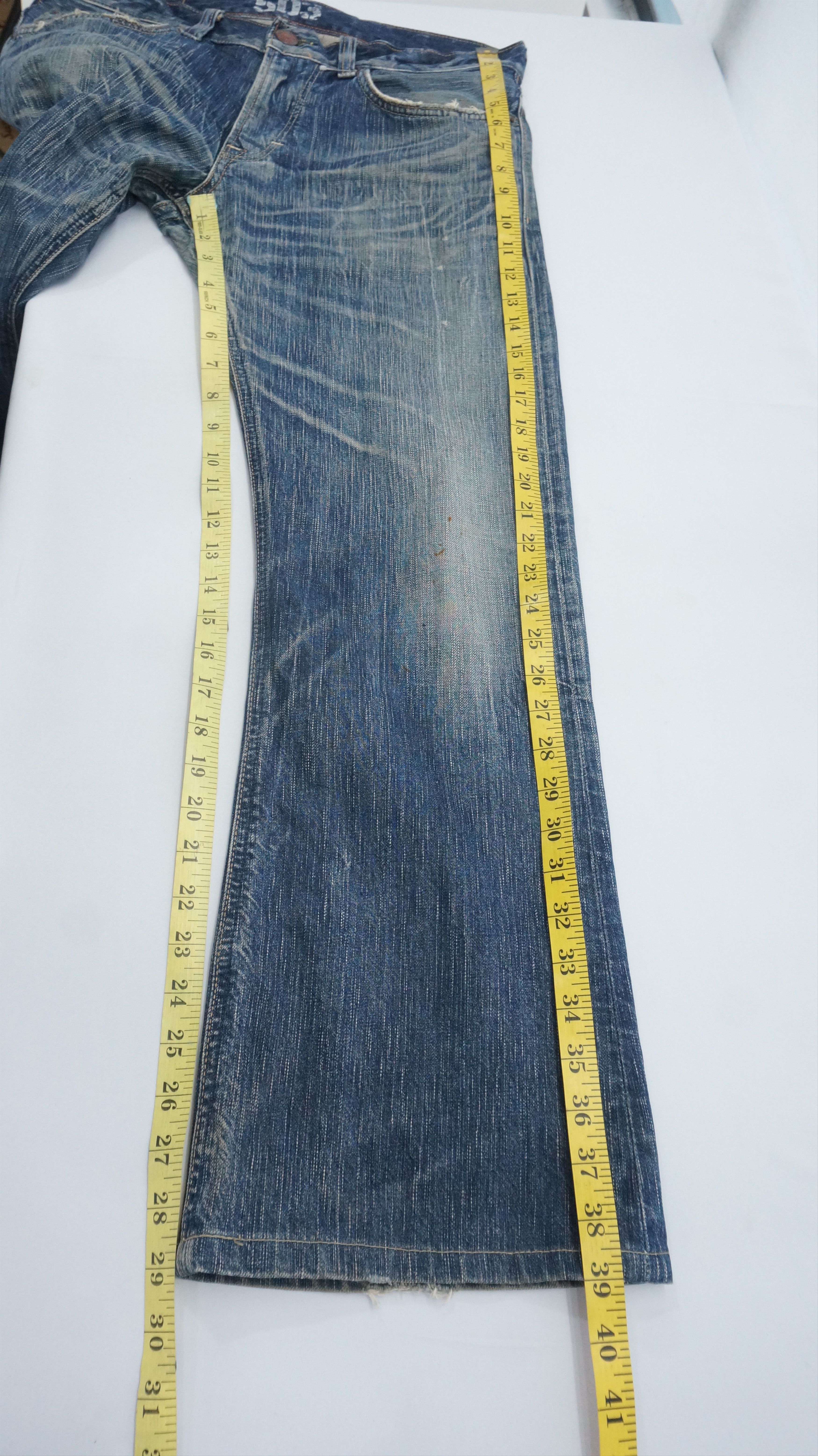 Japanese Brand 🔥 Flared EDWIN 503 Rusty Vintage Size 34 Size US 34 / EU 50 - 12 Thumbnail