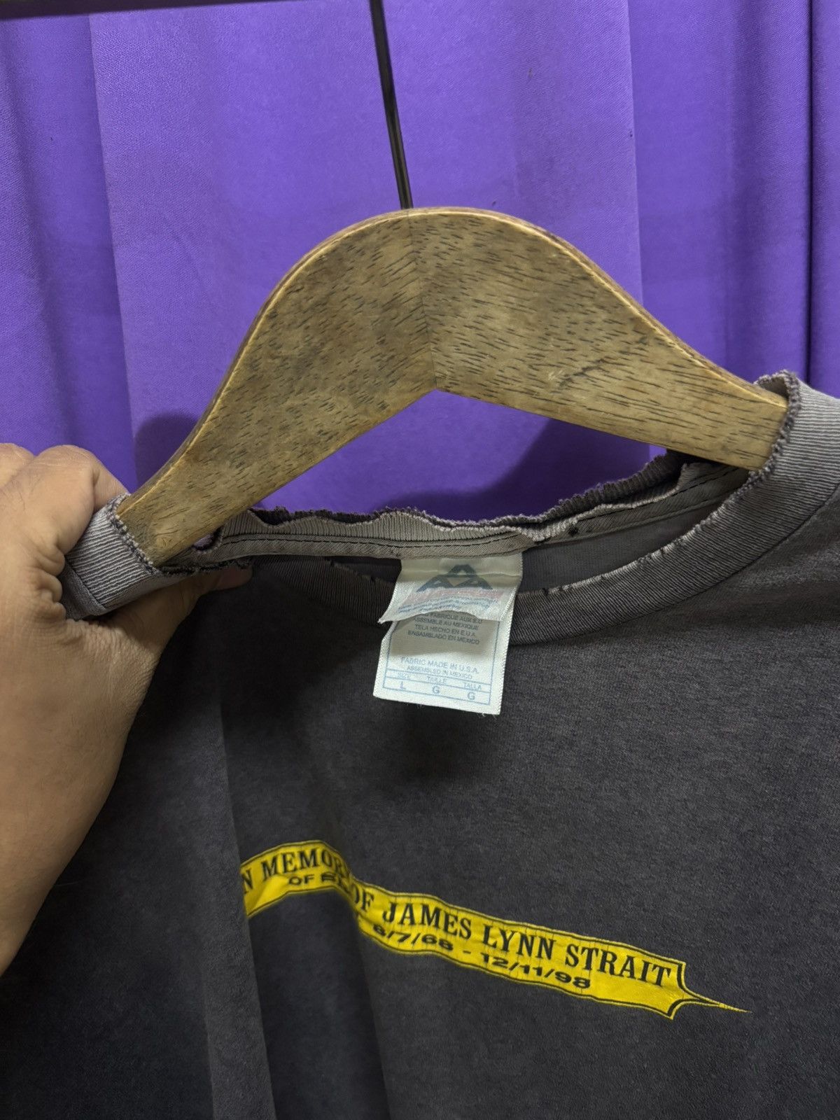 Band Tees vintage snot lynn strait distressed sunfaded thrashed erd Size US L / EU 52-54 / 3 - 4 Thumbnail