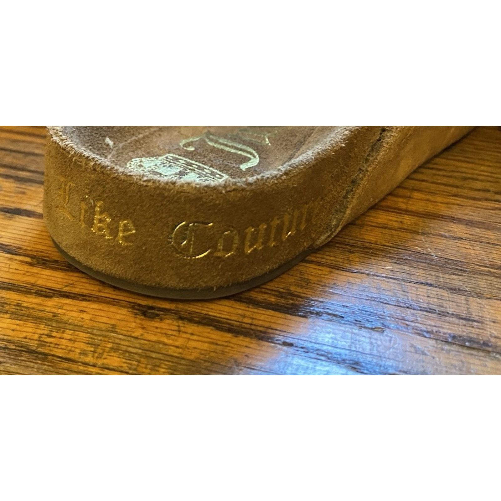 Juicy Couture Womens Juicy Couture 6.5-7 Suede Shearling Shoes Slip On Size US 6.5 / IT 36.5 - 9 Thumbnail