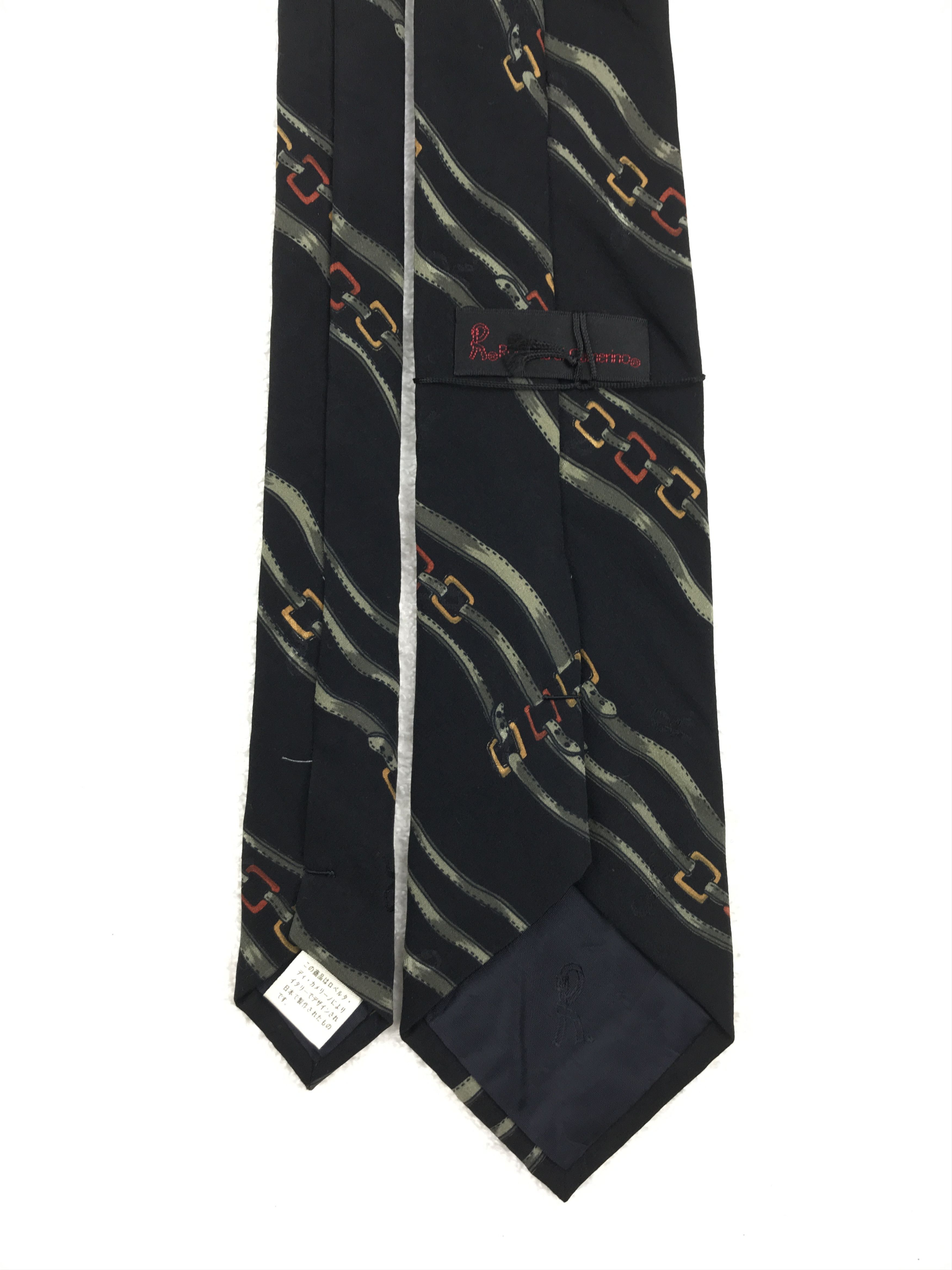Designer × Roberta di Camerino × Vintage Vintage Roberto de camerino Silk Necktie Size ONE SIZE - 4 Thumbnail