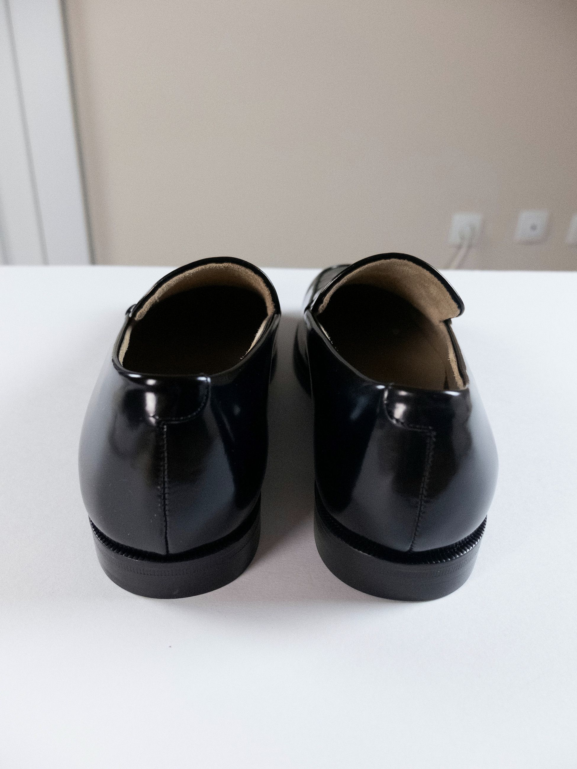KHAITE KHAITE The Alessio black polished leather loafers 10 40 Size US 10 / IT 40 - 8 Thumbnail