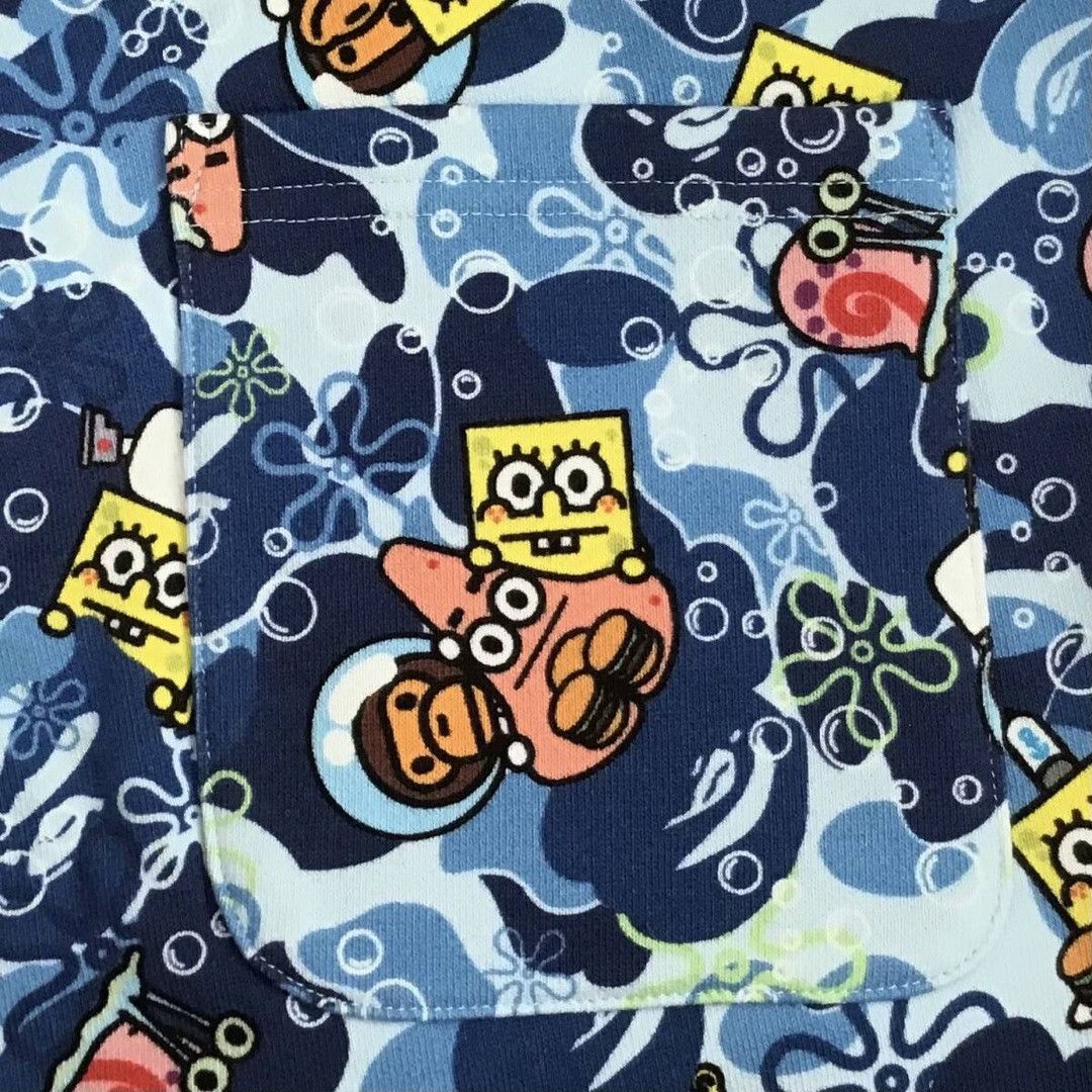 Bape BAPE × SpongeBob Milo Sweat Shorts a bathing ape ★size M Size US 32 / EU 48 - 5 Thumbnail