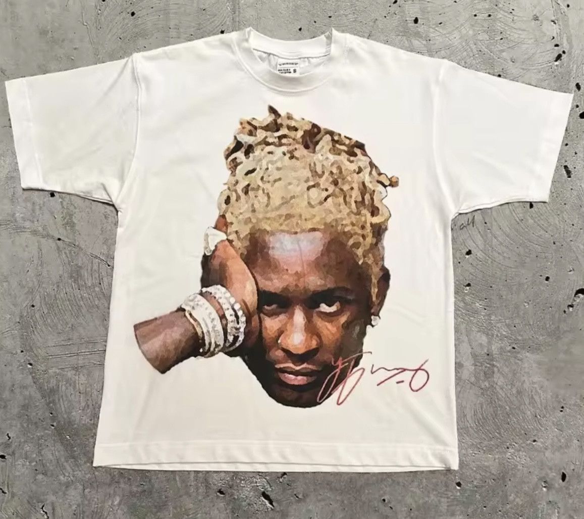 Japanese Brand Vintage Superstar Singer Idol Graphic White T-Shirt Size US M / EU 48-50 / 2 - 1 Thumbnail
