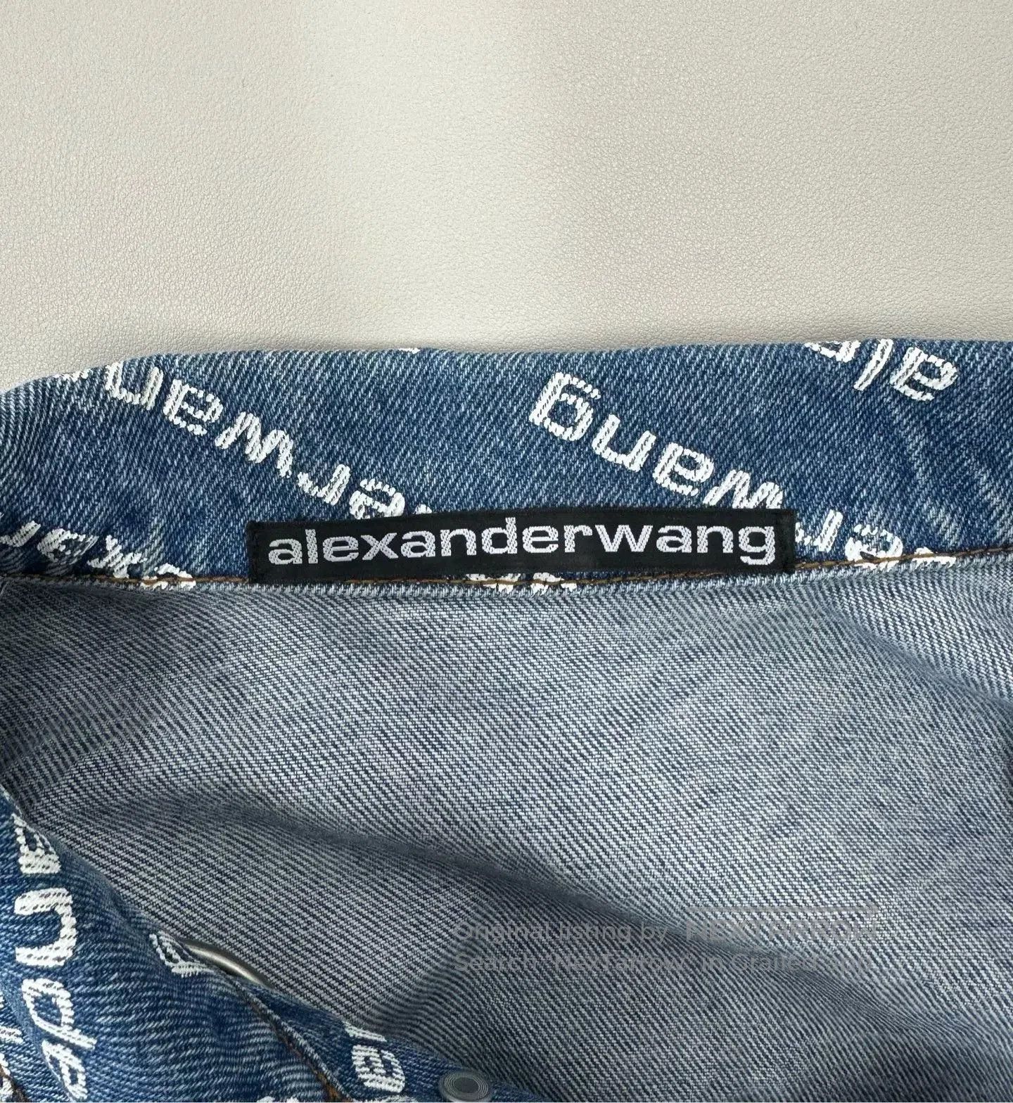 Alexander Wang Alexander Wang Blue Denim Jacket M. Size US M / EU 48-50 / 2 - 3 Thumbnail