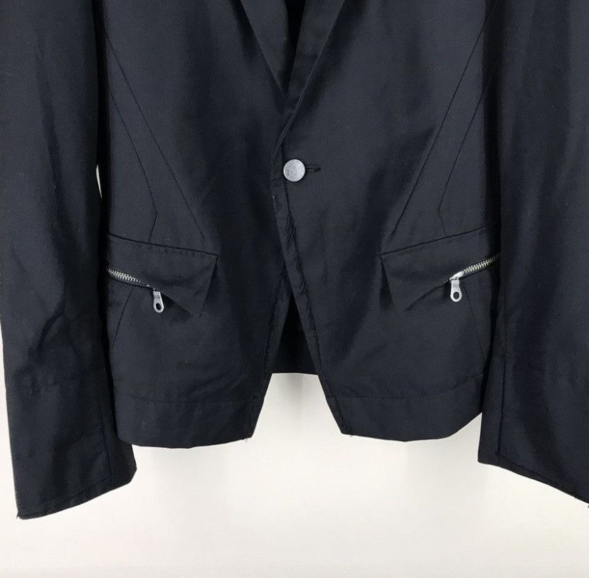 Japanese Brand × PPFM × Seditionaries PPFM Eastern Rock Punk Black Blazer Jacket Size 38R - 9 Thumbnail
