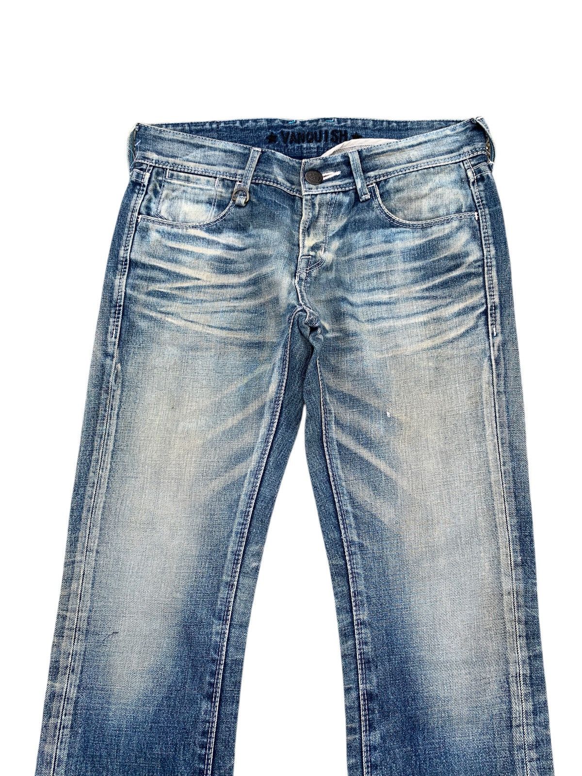 Vanquish VANQUISH GOLD MUDMAX PUNK JAPANESE DISTRESSED DENIM Size US 30 / EU 46 - 5 Thumbnail