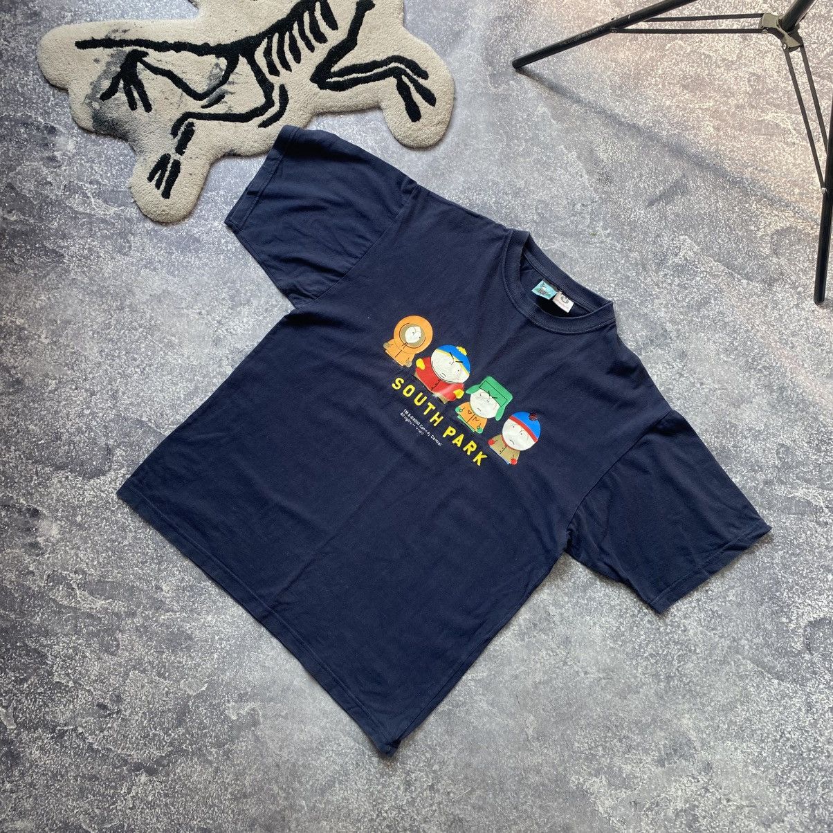 Cartoon Network Vintage South Park 2000 big logo Camedy cartoon tee Size US M / EU 48-50 / 2 - 1 Thumbnail