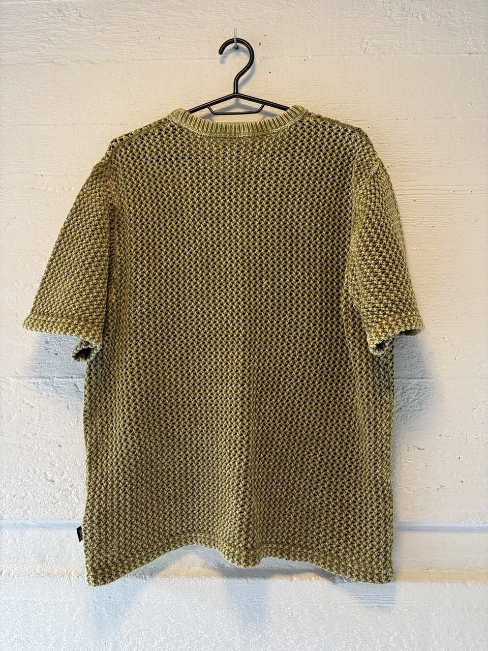 Stussy Stussy O'dyed Mesh Crew (Khaki) Size US L / EU 52-54 / 3 - 7 Thumbnail