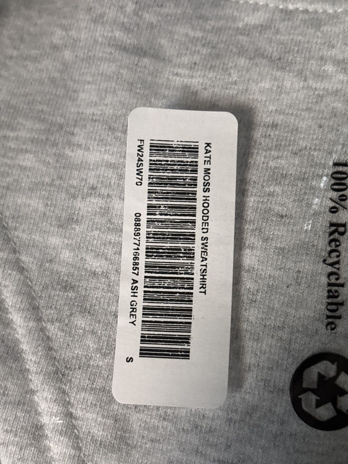 Supreme Supreme kate moss grey hoodie small Size US S / EU 44-46 / 1 - 3 Thumbnail