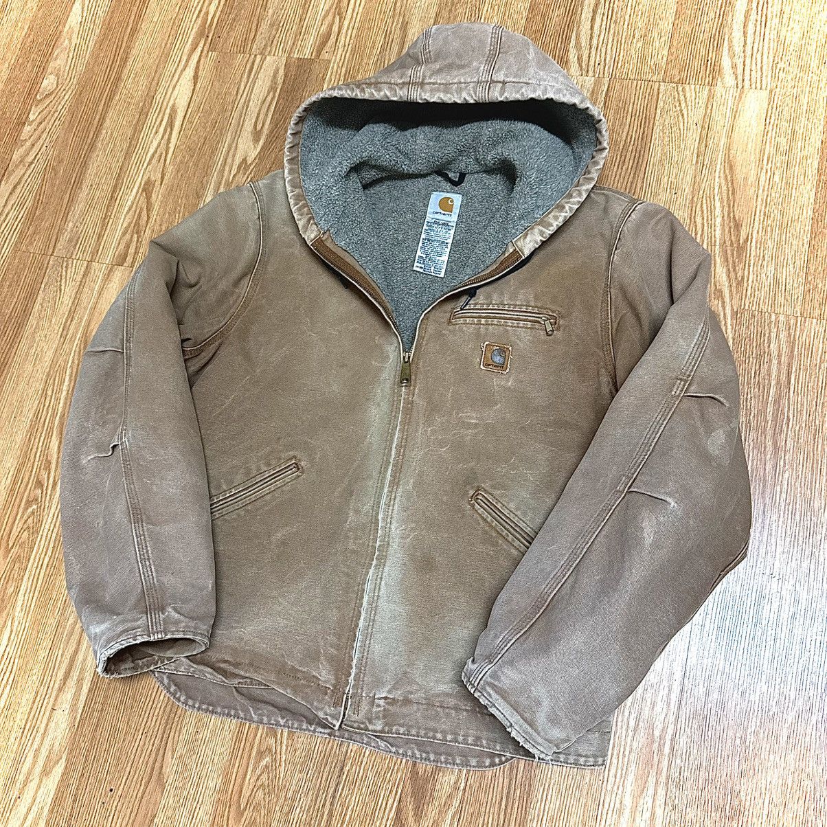 Carhartt VINTAGE CARHARTT JACKET DISTRESSED J141 BRN Size US L / EU 52-54 / 3 - 1 Thumbnail