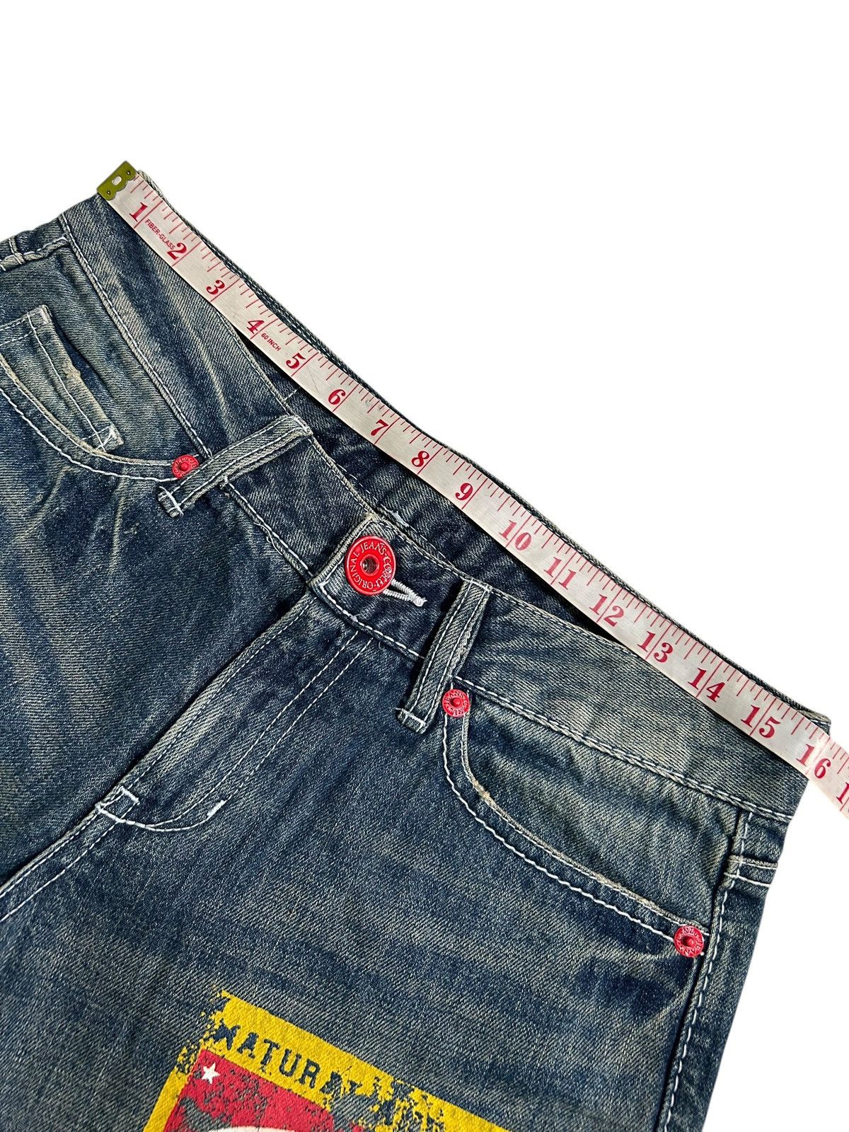 Japanese Brand × Kapital × Vintage CO & LU Japanese Style Denim Jeans Size US 32 / EU 48 - 14 Thumbnail