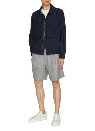 Brunello Cucinelli o1w1db10925 Bermuda Short in Grey Size US 36 / EU 52 - 2 Thumbnail