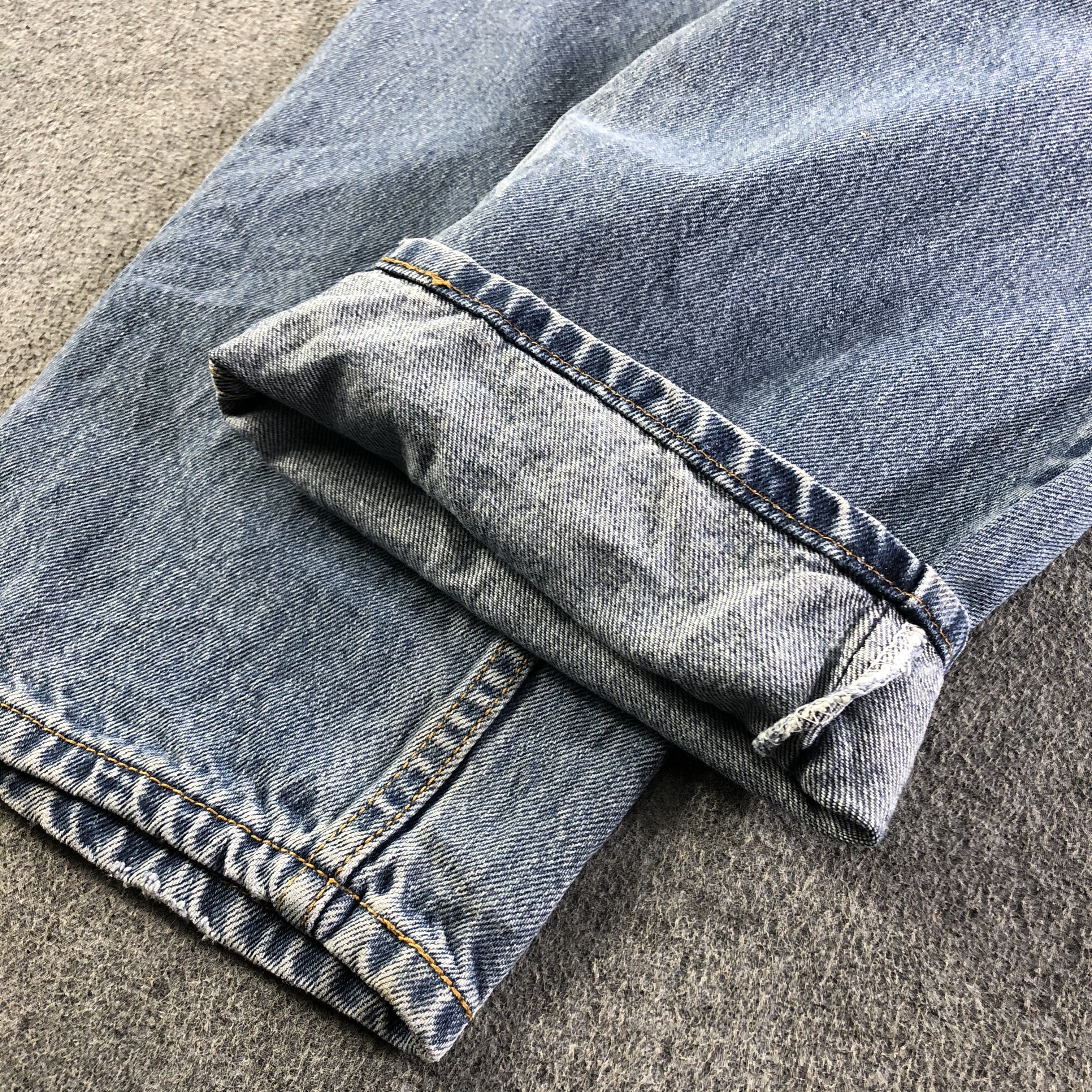Levi's Vintage Blue Wash Levis 560 Jeans-J3463 Size US 35 - 6 Thumbnail