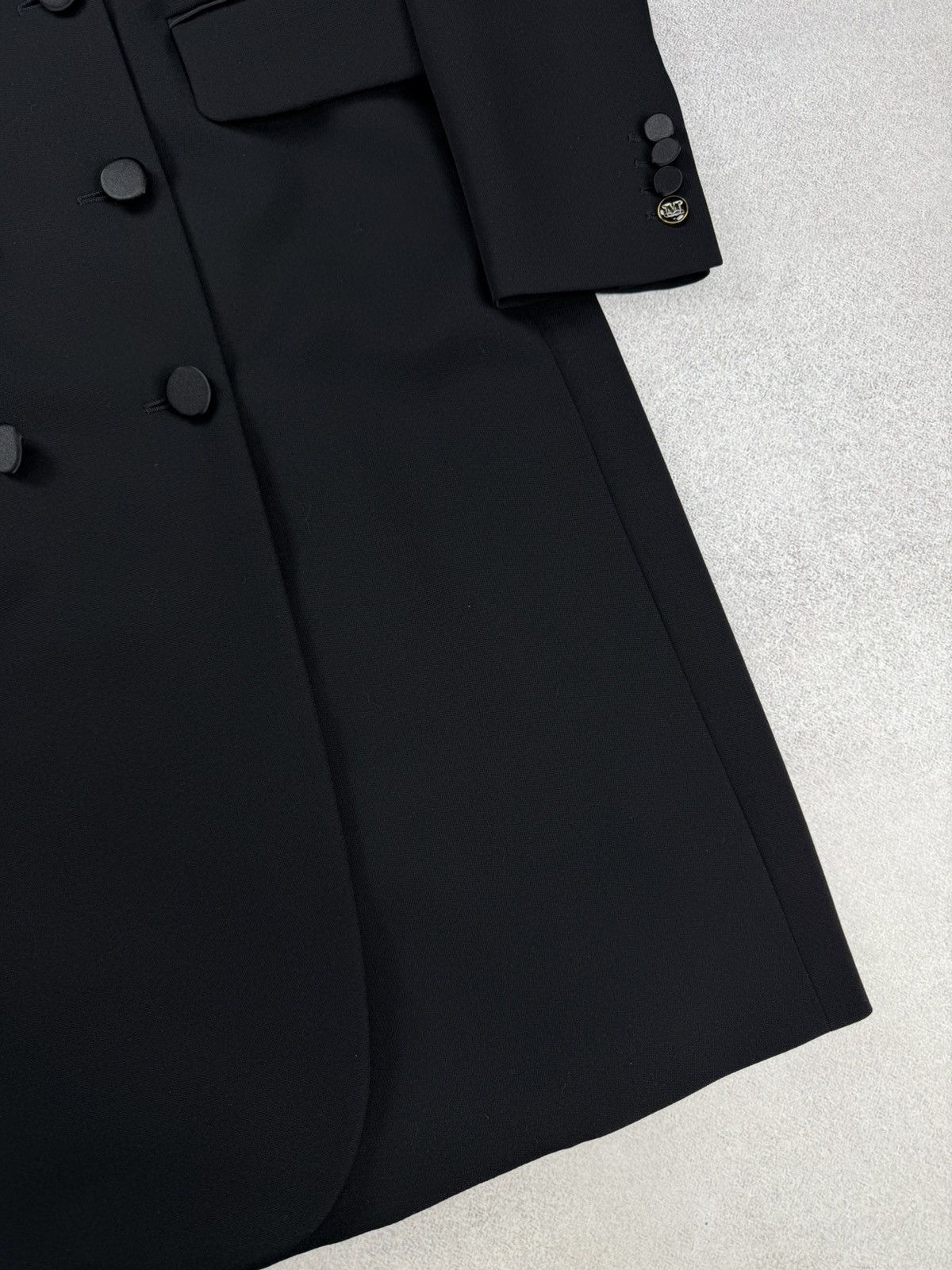Max Mara Max Mara Women’s Black Selvi Wool Blazer Dress Size M / US 6-8 / IT 42-44 - 2 Thumbnail